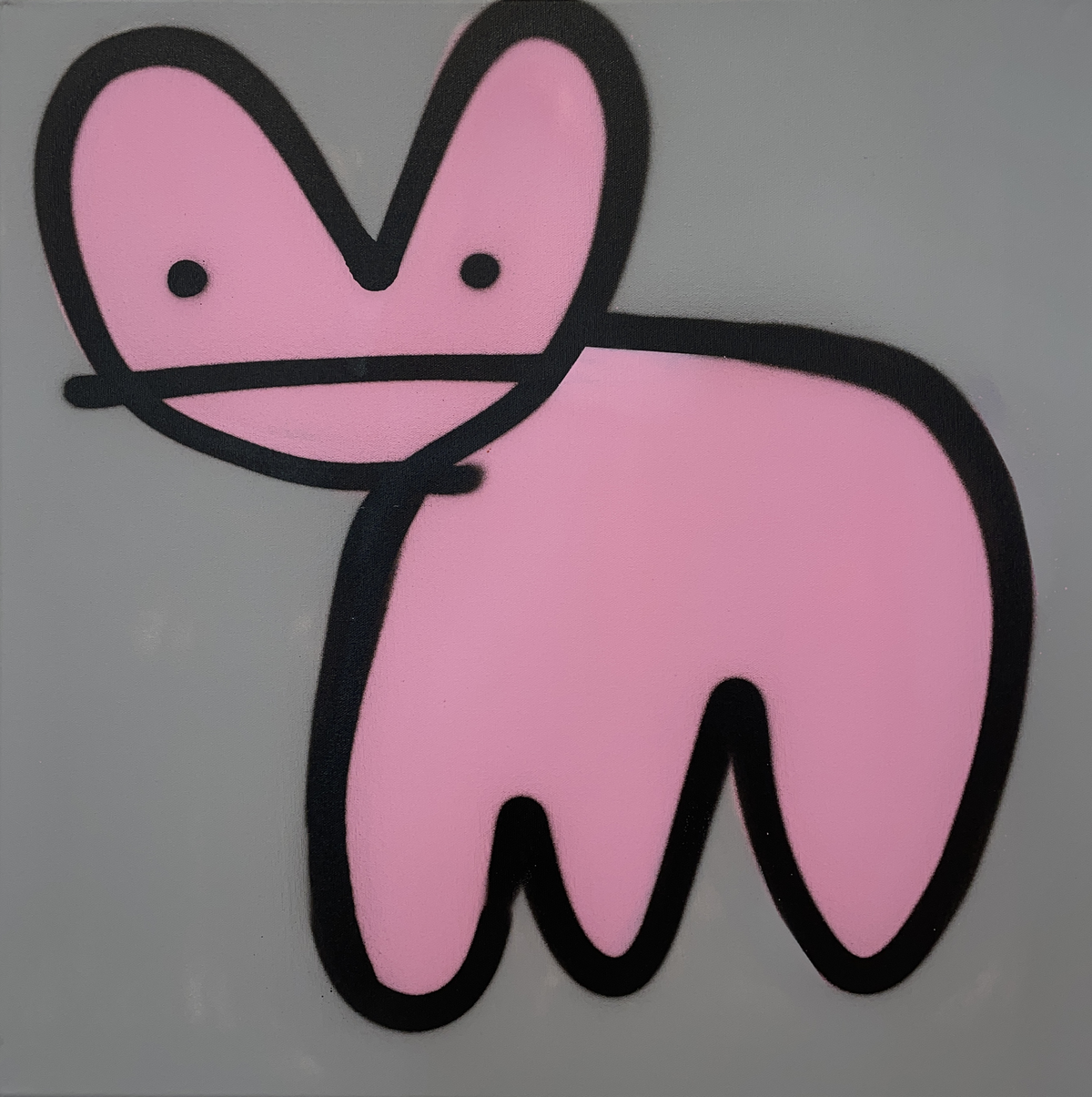 Pure Evil Bunny Tag Canvas  - Fiver