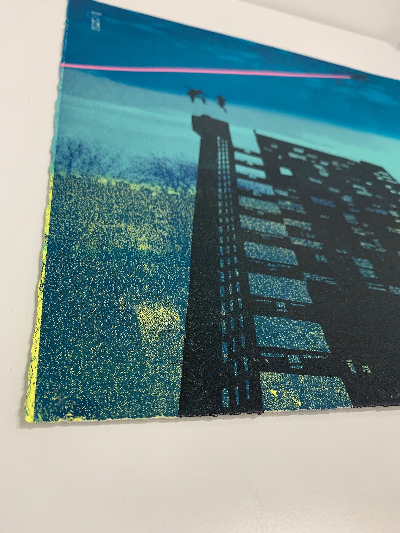 Moonlight and Magic by Anna Marrow, a limited edition limited edition screen-print on somerset satin 350gsm paper from 2021