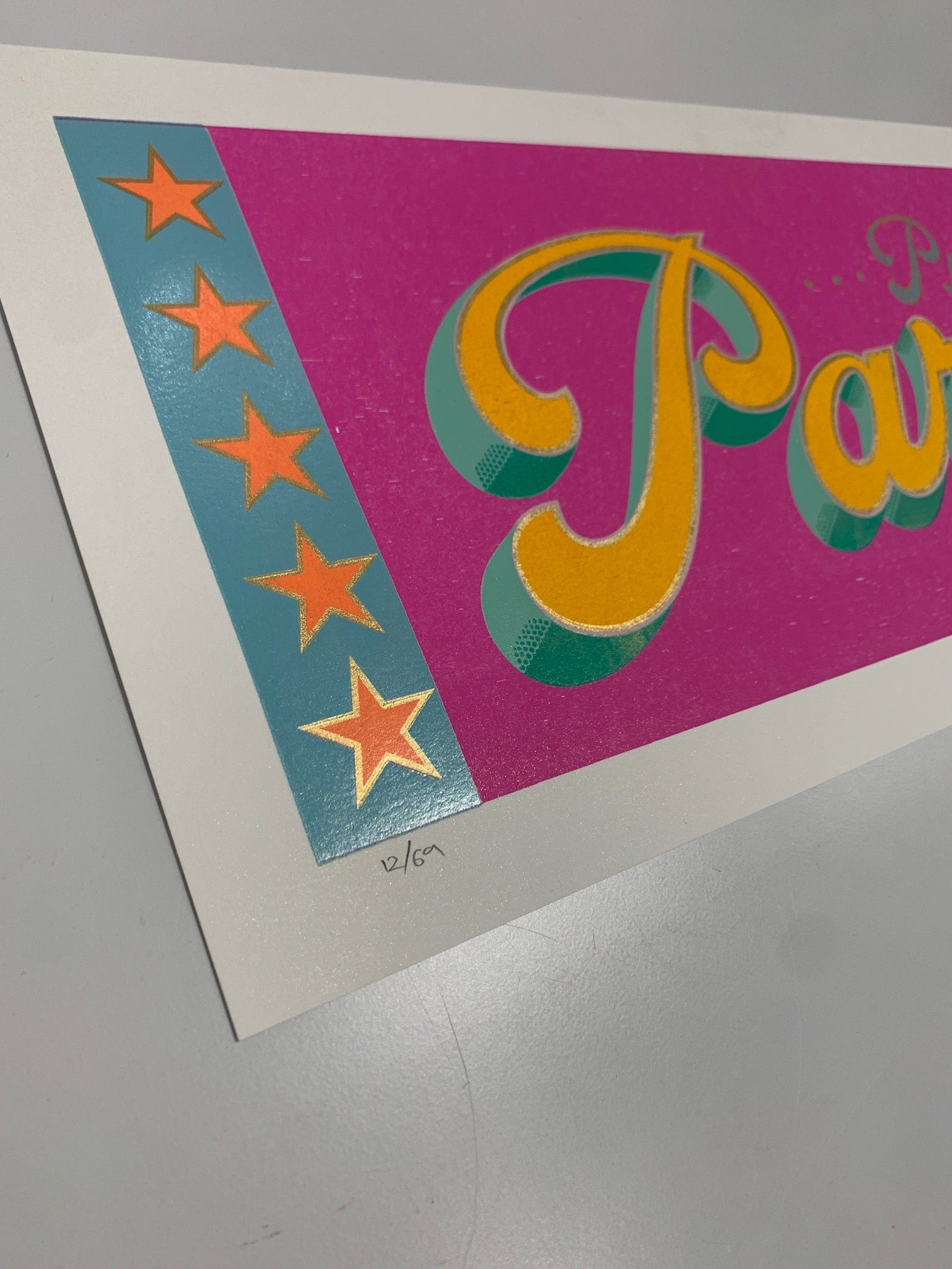 Paradise Magenta by Eddy Bennett