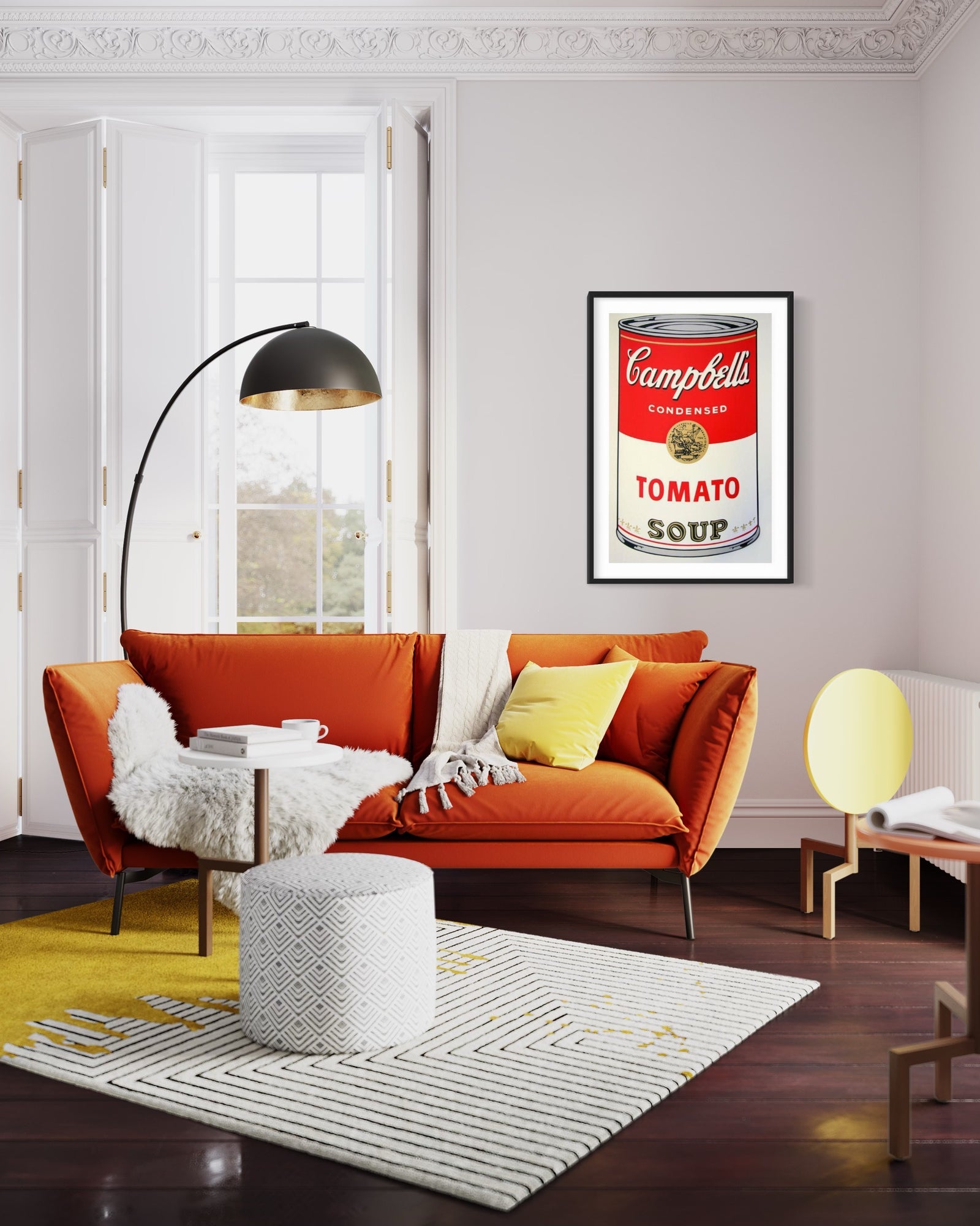 Soup Can Series 1 Tomato Soup by Sunday B. Morning (Andy Warhol)