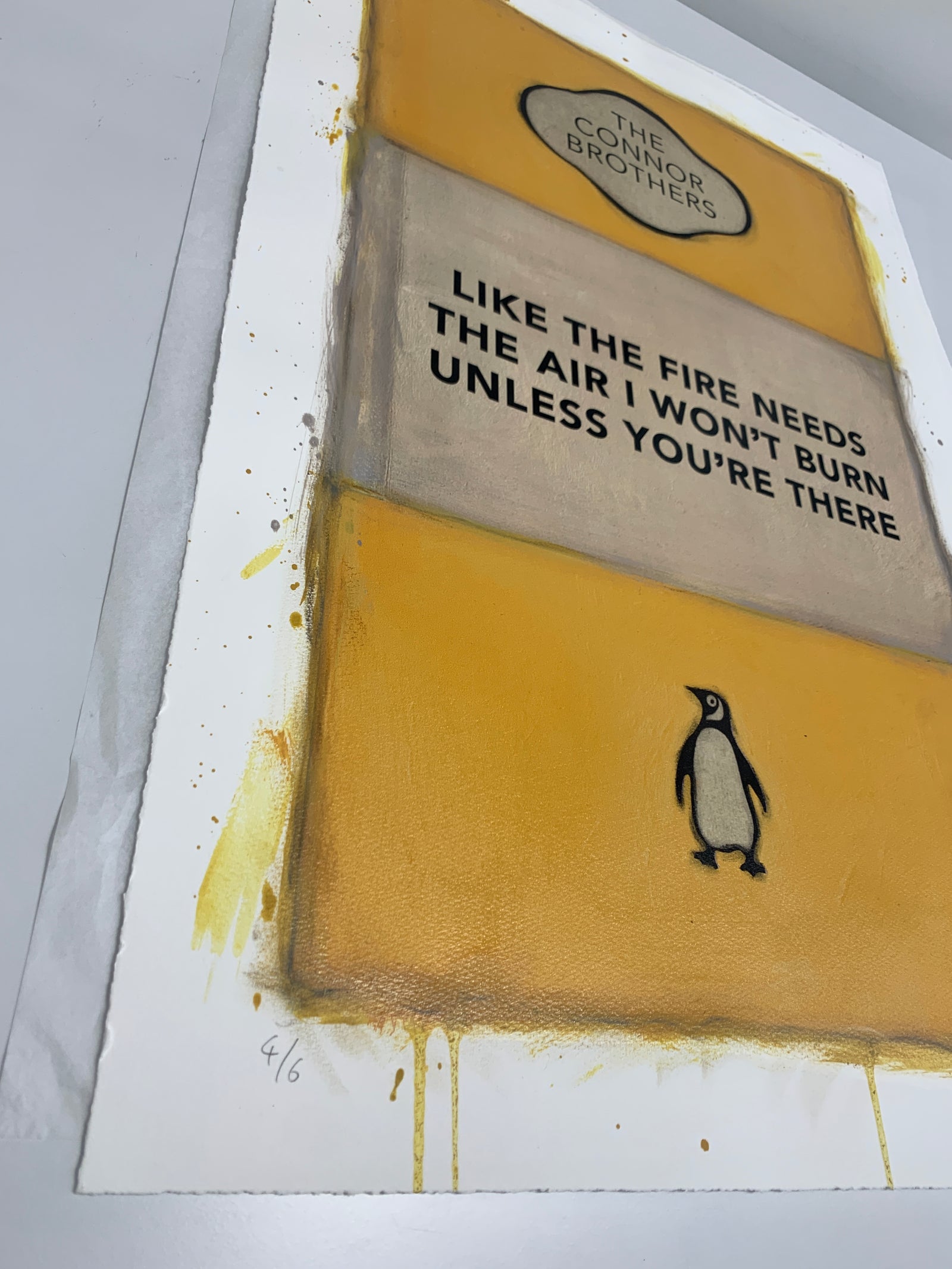 Like The Fire Needs The Air...(Yellow) by The Connor Brothers