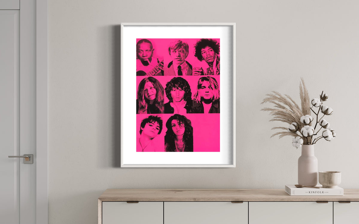 27 Club (Black and Pink)