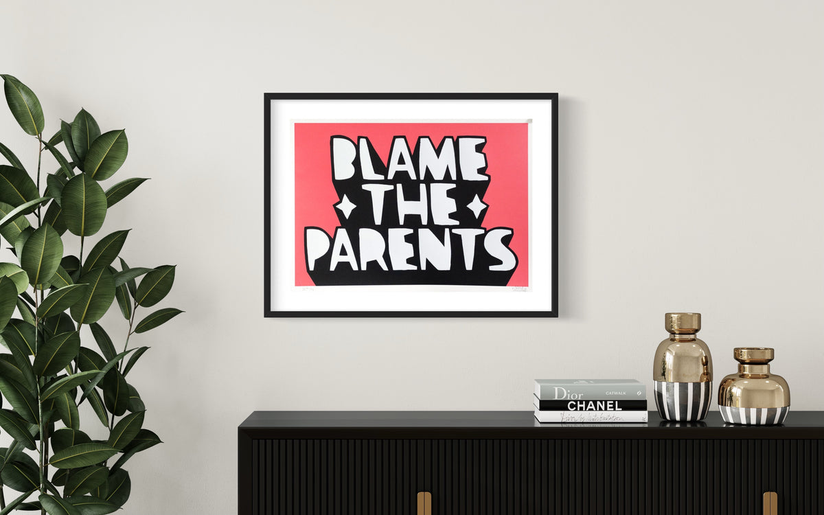 BLAME THE PARENTS (Coral Pink)