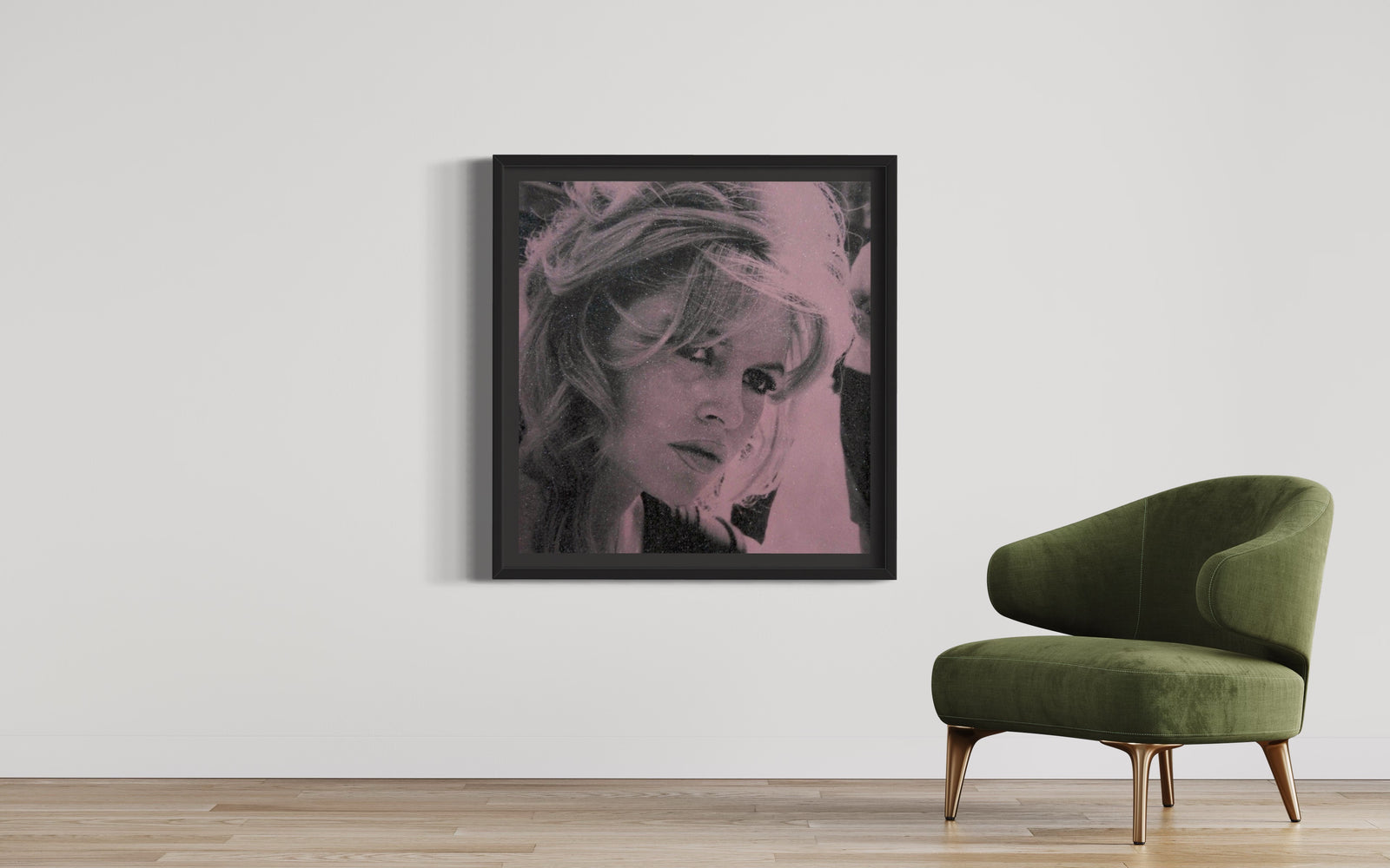 Brigitte Bardot (Blush Pink with Diamond Dust) by David Studwell