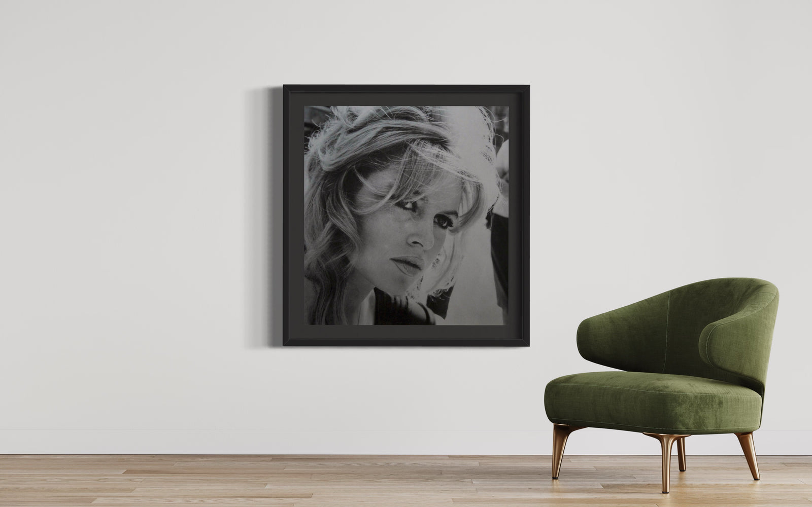 Brigitte Bardot - Silver by David Studwell