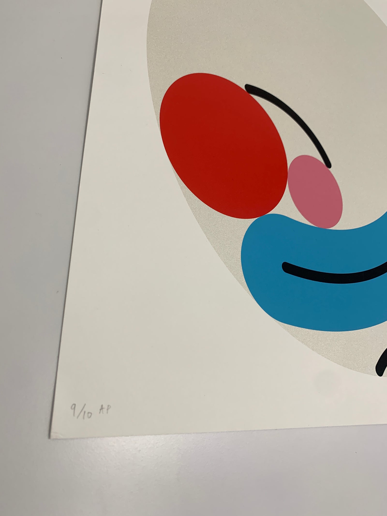 It Would Be Funny If It Wasn't True by James Joyce, a limited edition 5 colour screen print with varnish detail from 2018