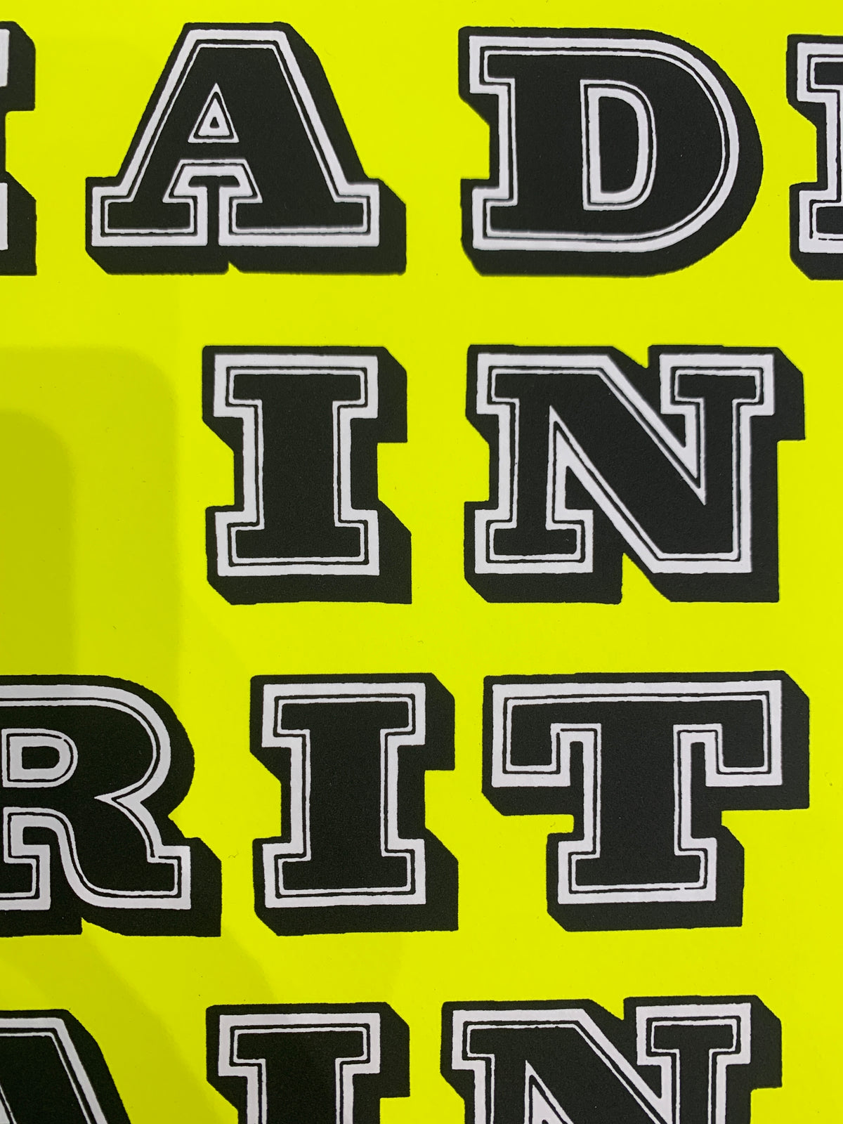 Mad In Britain – Fluro Yellow