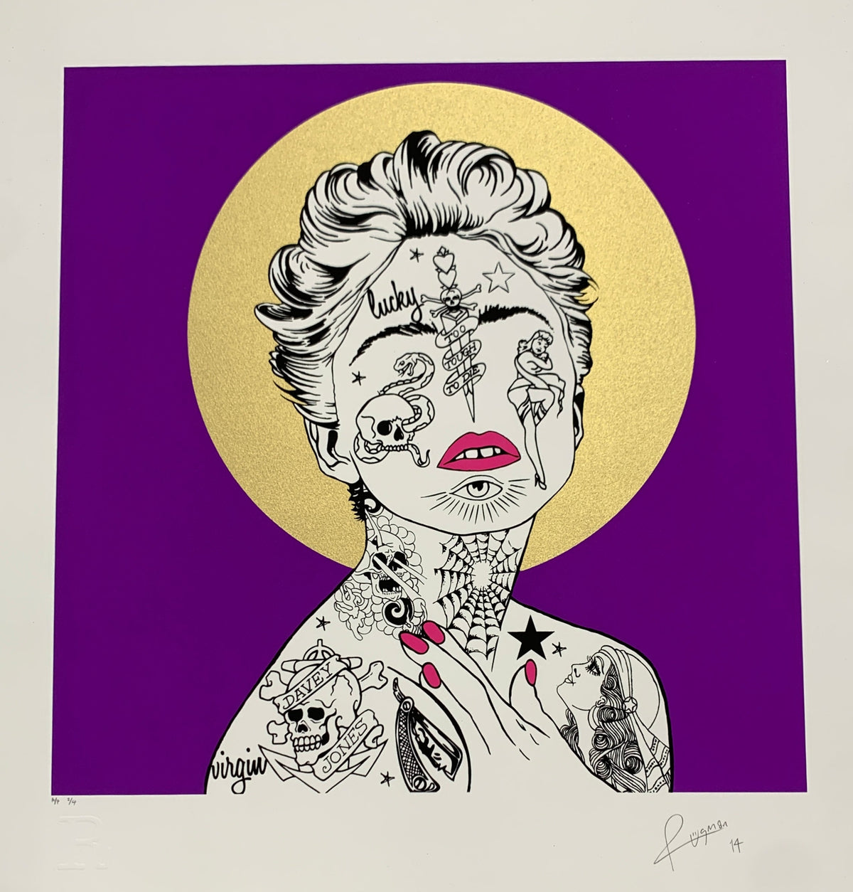 Madonna (Purple)