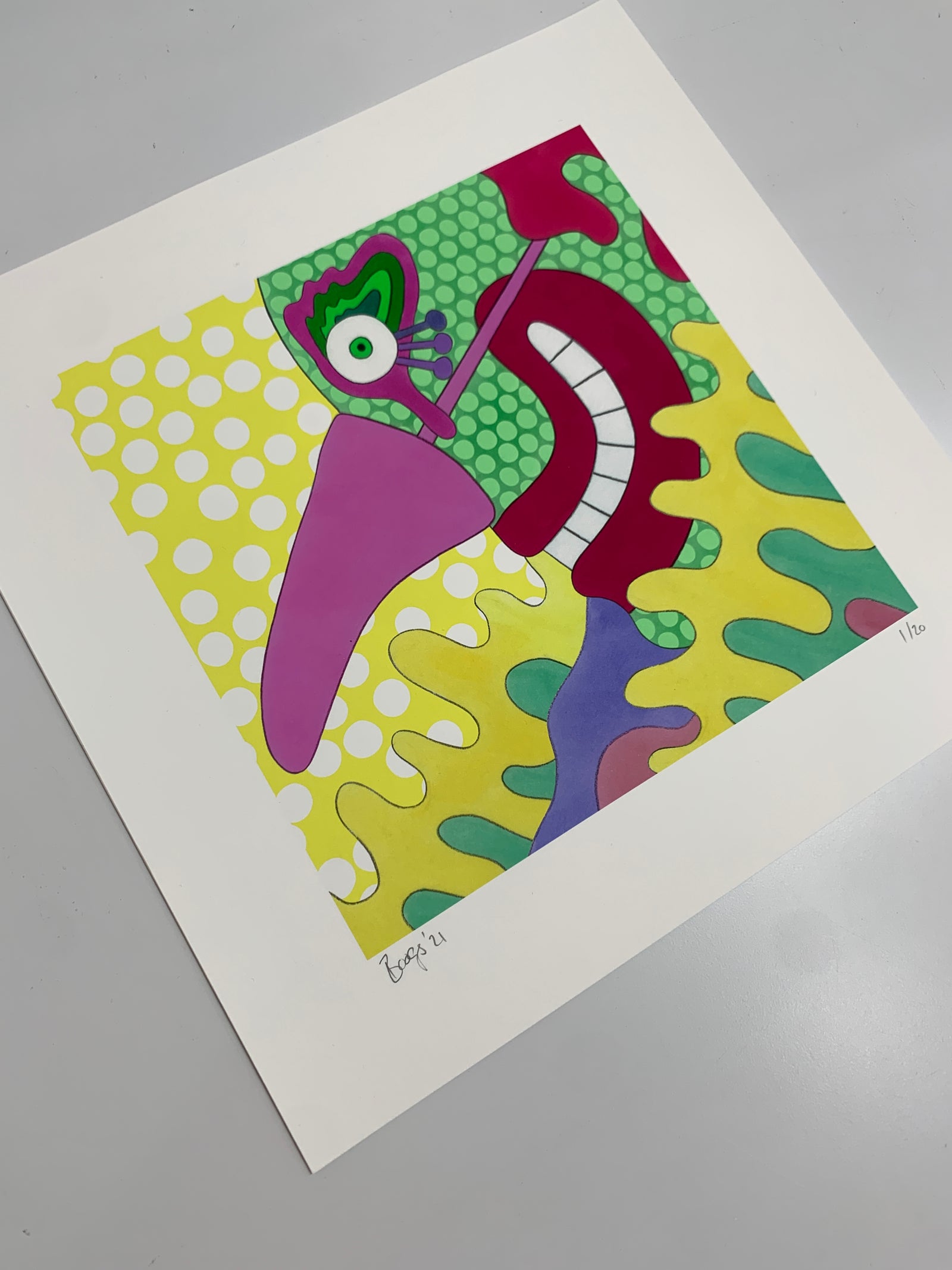 Le Clown Qui Sourire by Boogaloo Stu