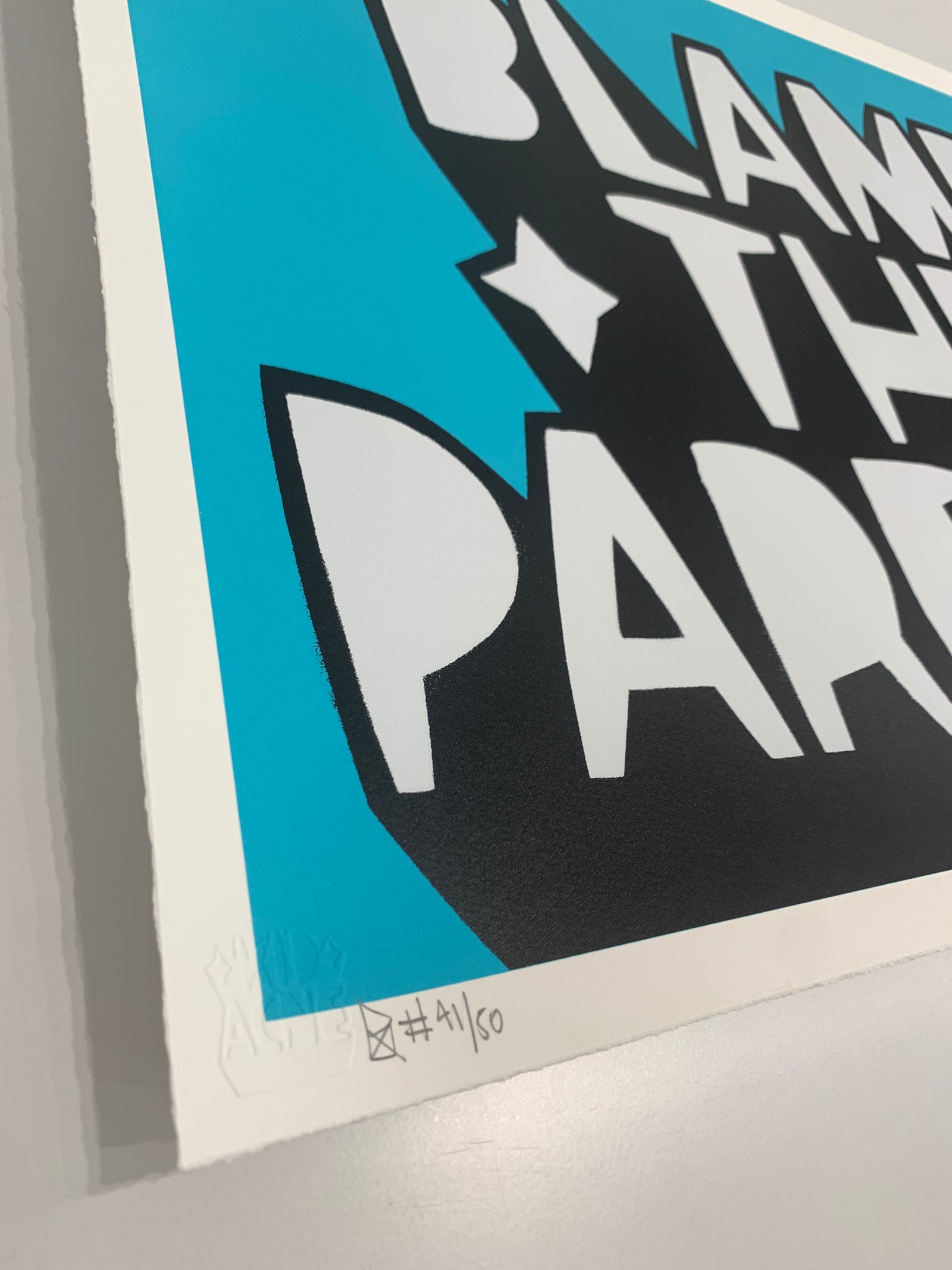 BLAME THE PARENTS (Blue) by Kid Acne