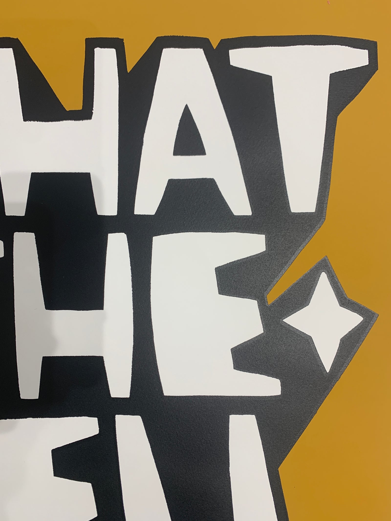 WHAT THE HELL (Ochre) by Kid Acne