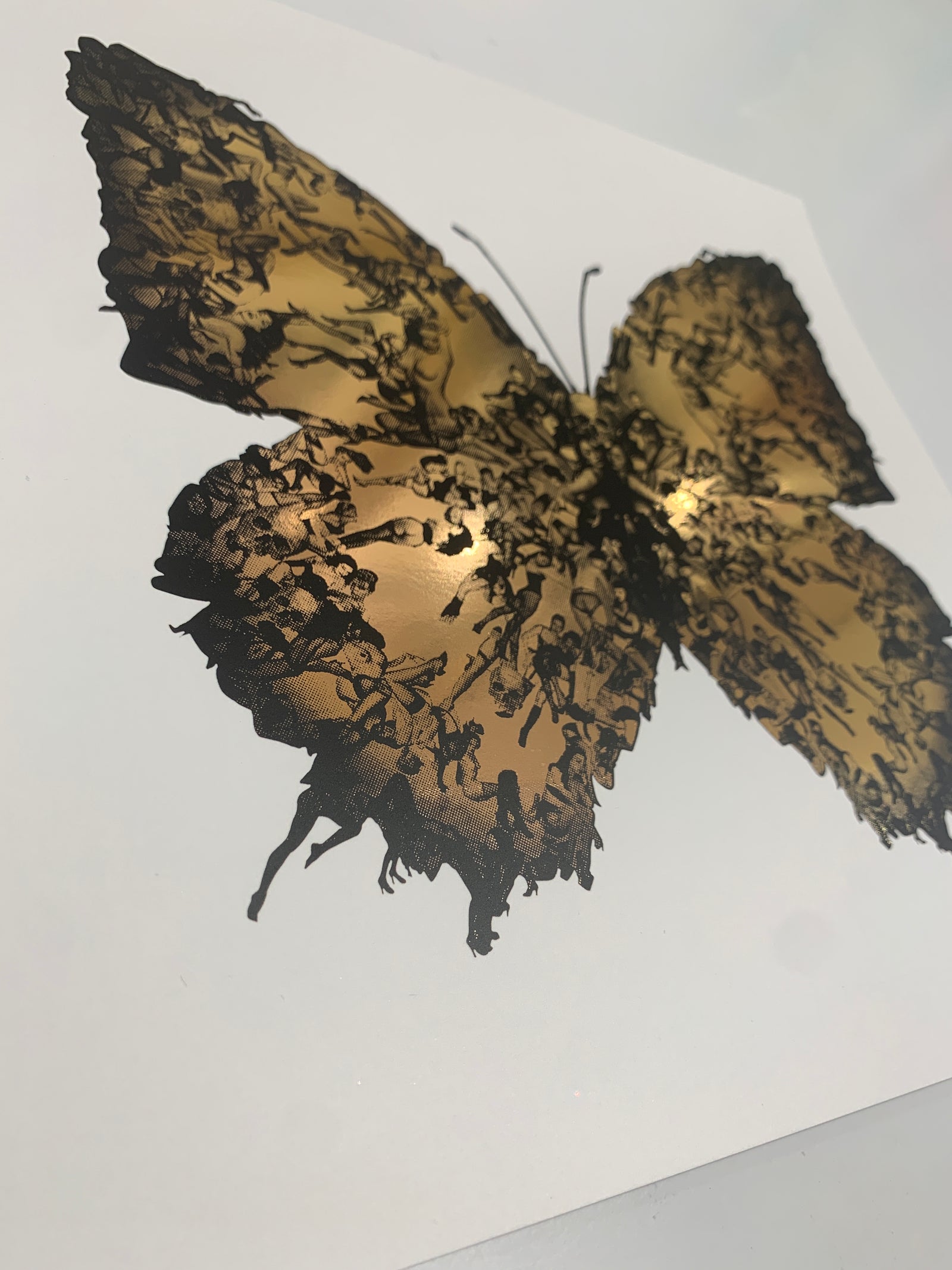 Deliverance Mini Rose Gold Foil Edition by Cassandra Yap, a limited edition giclée print on white 380gsm matte laminated stock from 2020