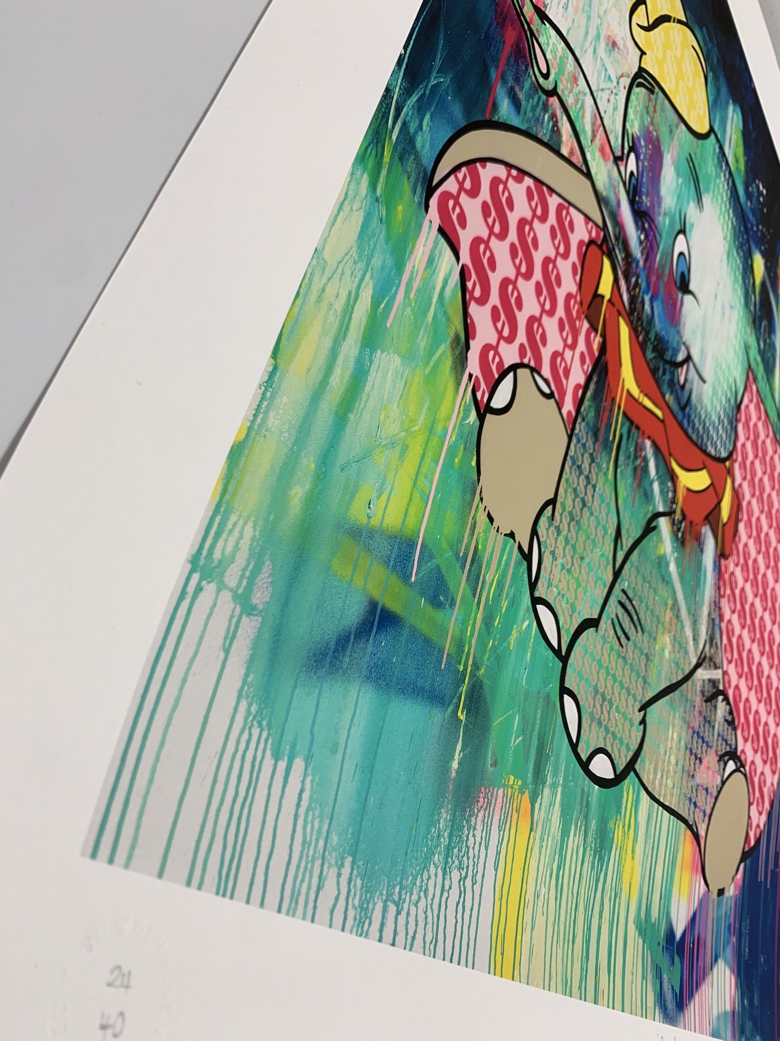 Dumbo Dollars - Small Giclee Version by Ben Allen