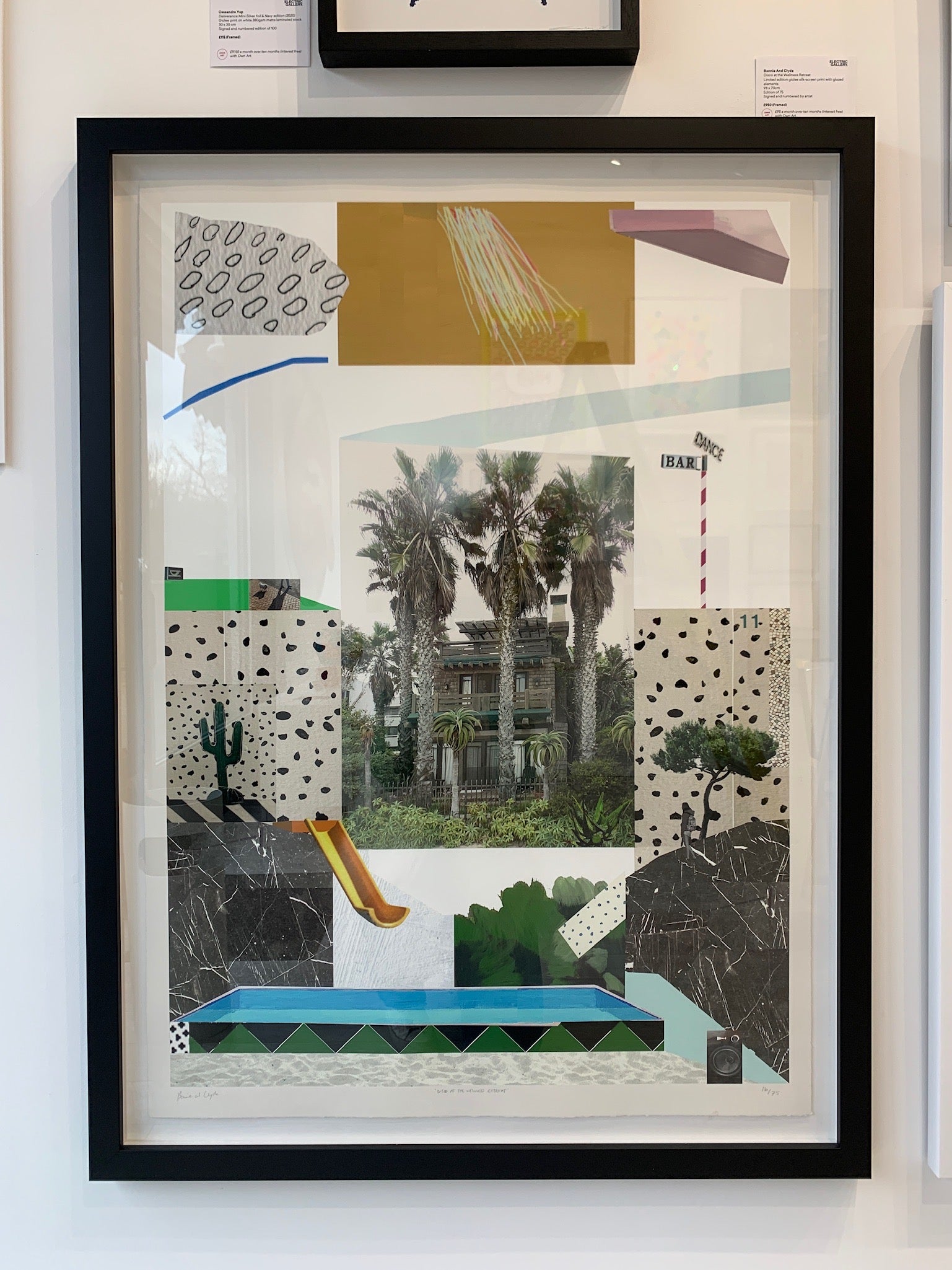 Disco At The Wellness Retreat (Framed) by Bonnie And Clyde