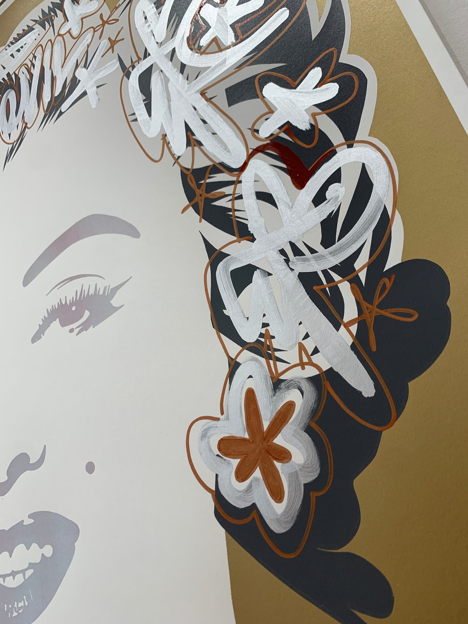 Marilyn Classic - Reflective Silver Eyes by Pure Evil