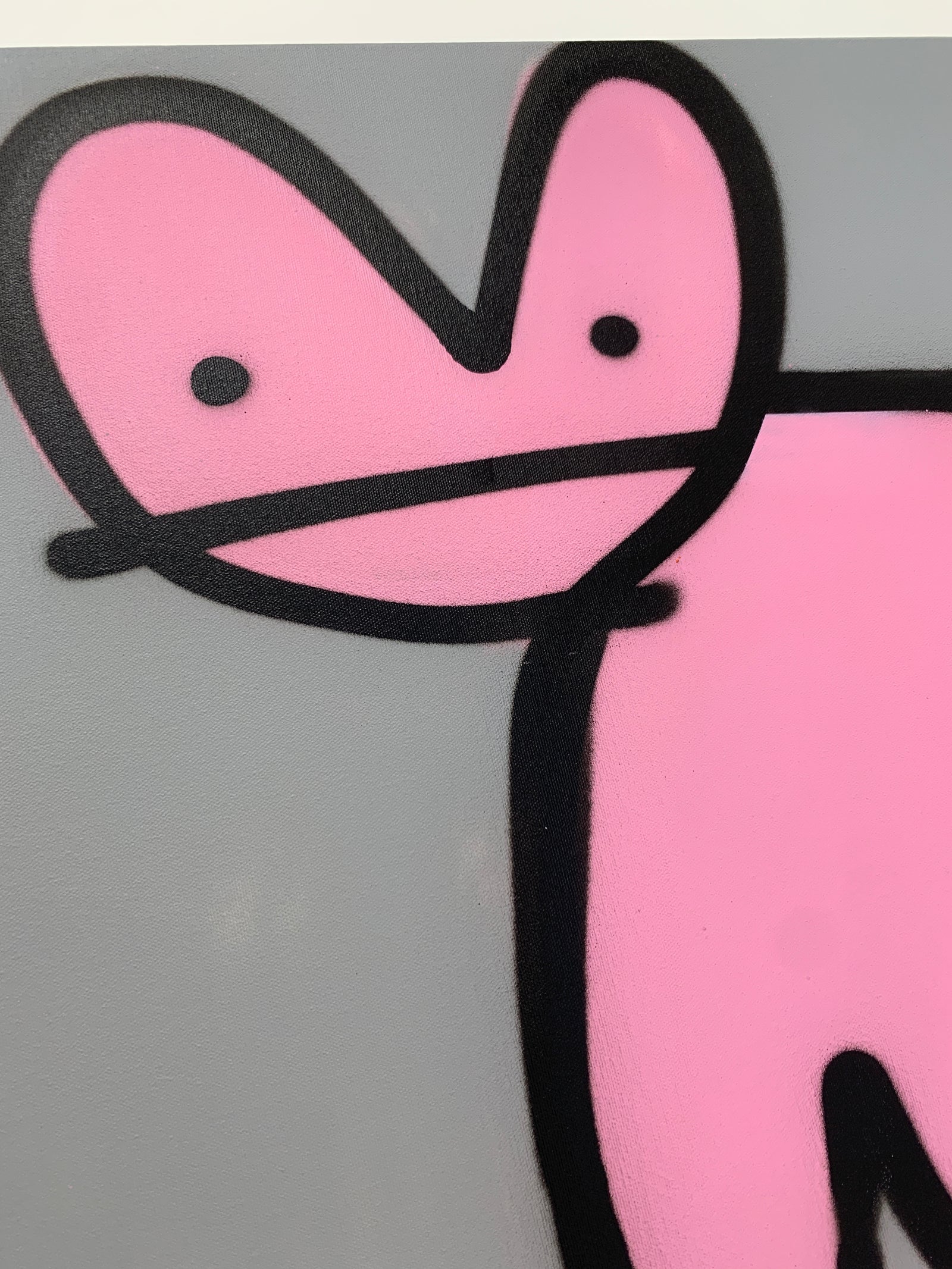 Pure Evil Bunny Tag Canvas  - Fiver by Pure Evil