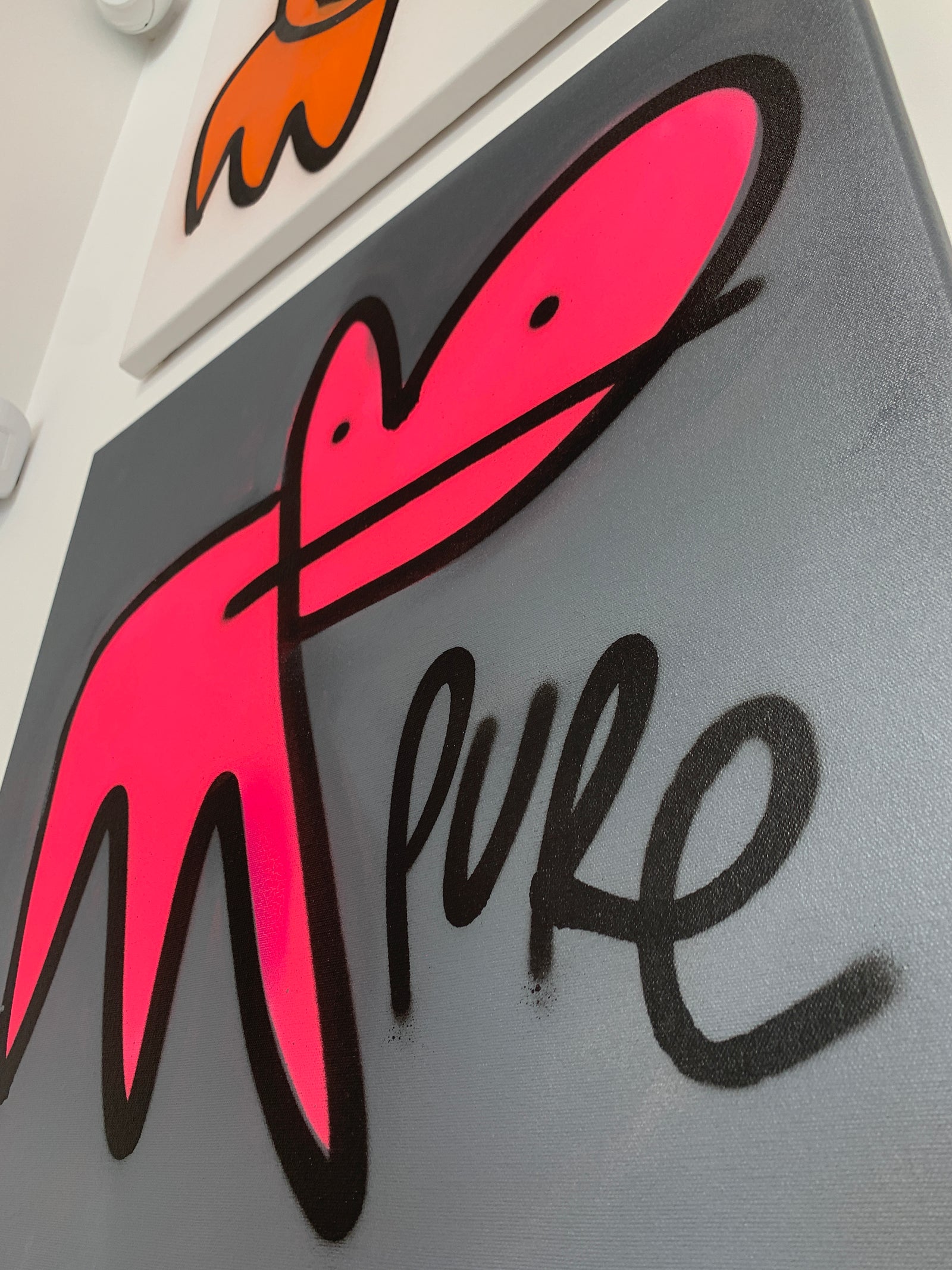 Pure Evil Bunny Tag Canvas - Hazel by Pure Evil