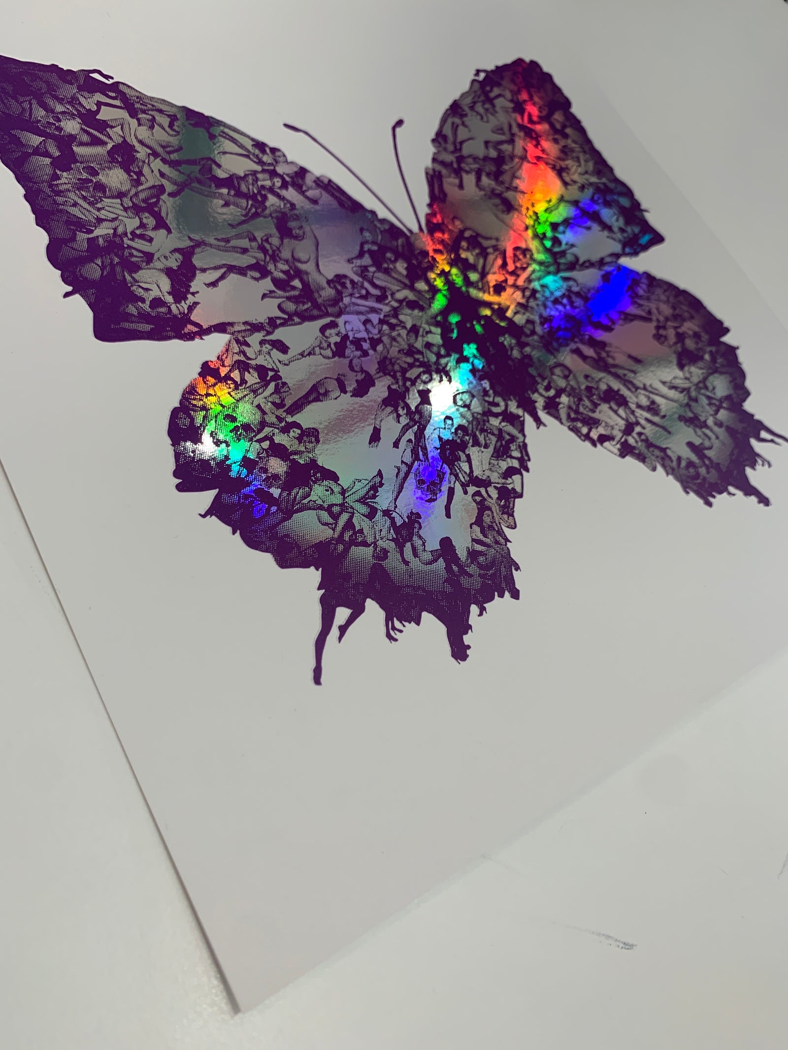 Deliverance (Mini Violet and Rainbow Holographic Foil Edition) by Cassandra Yap