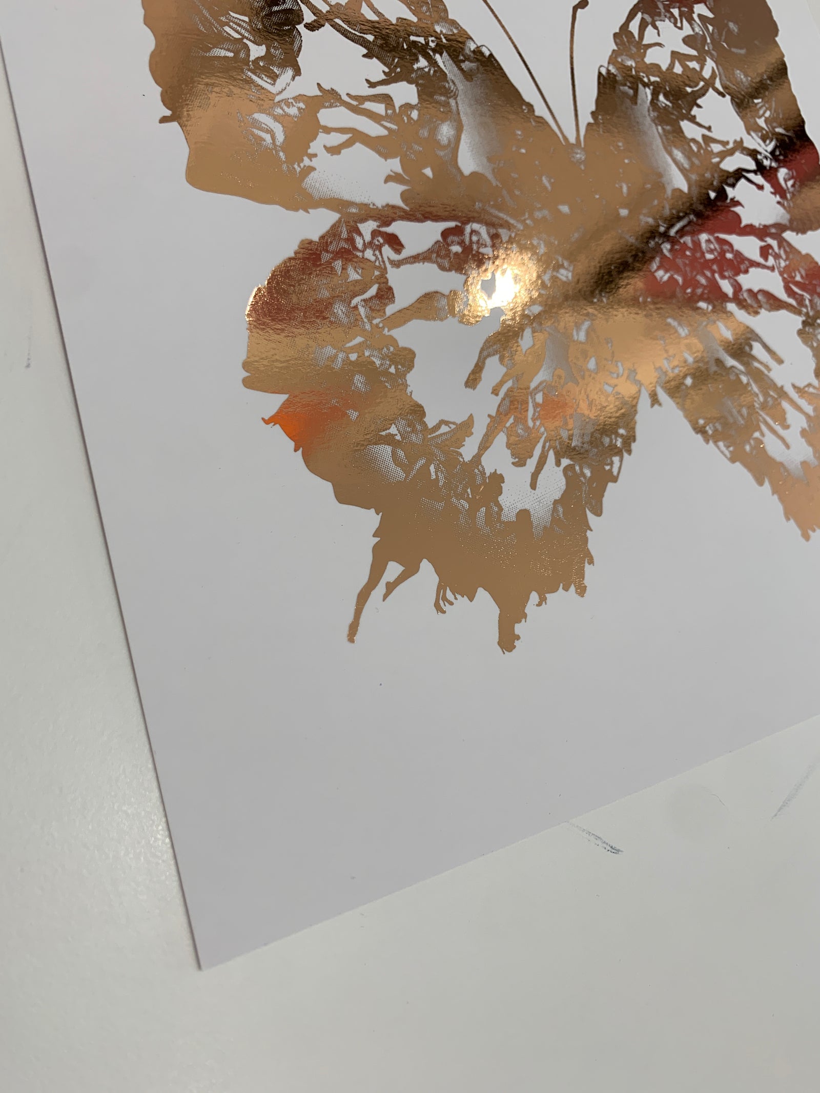 Deliverance (Mini Blanc Rose Gold Foil Edition) by Cassandra Yap