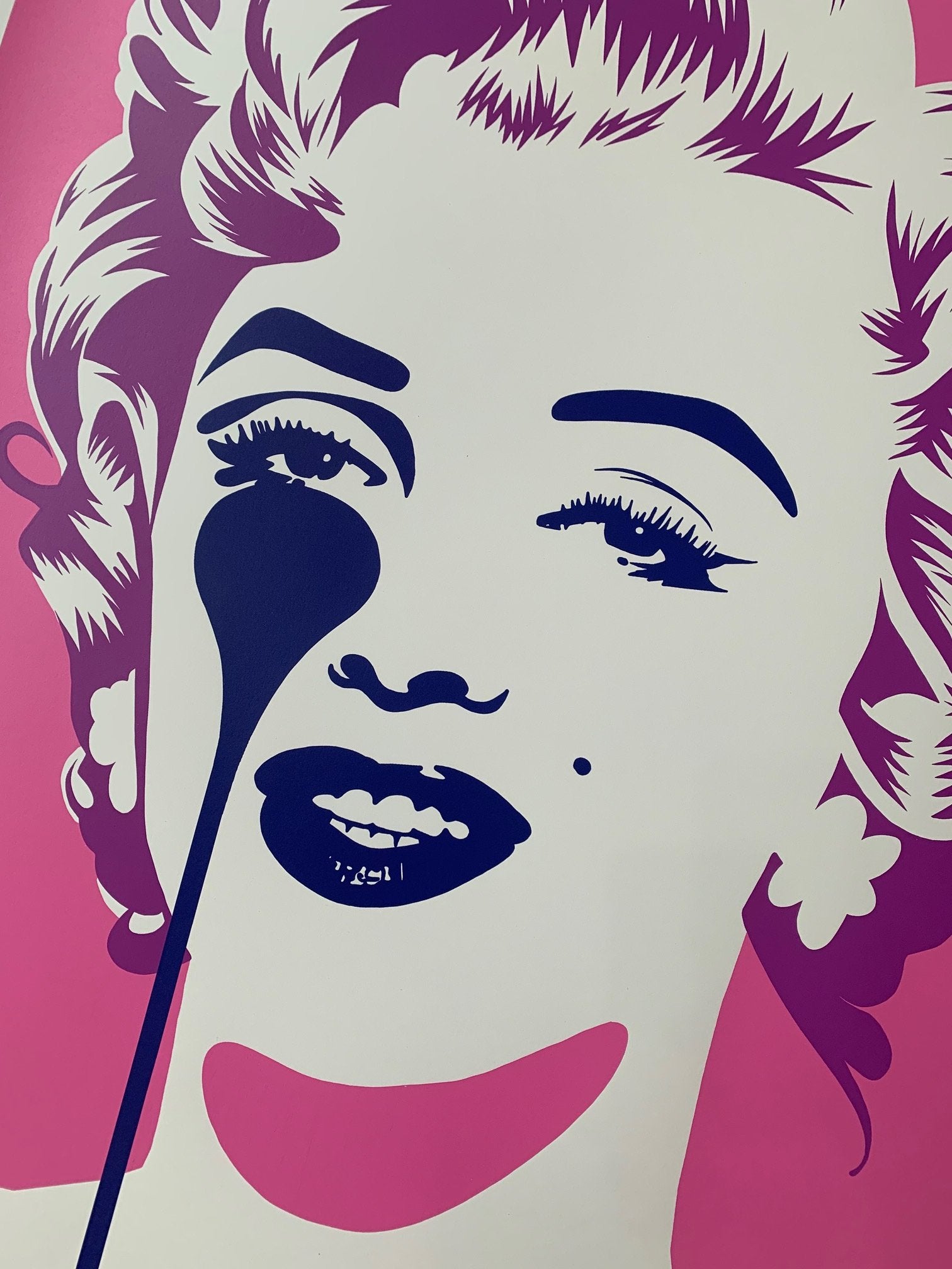 Marilyn Classic - Pink & Purple by Pure Evil