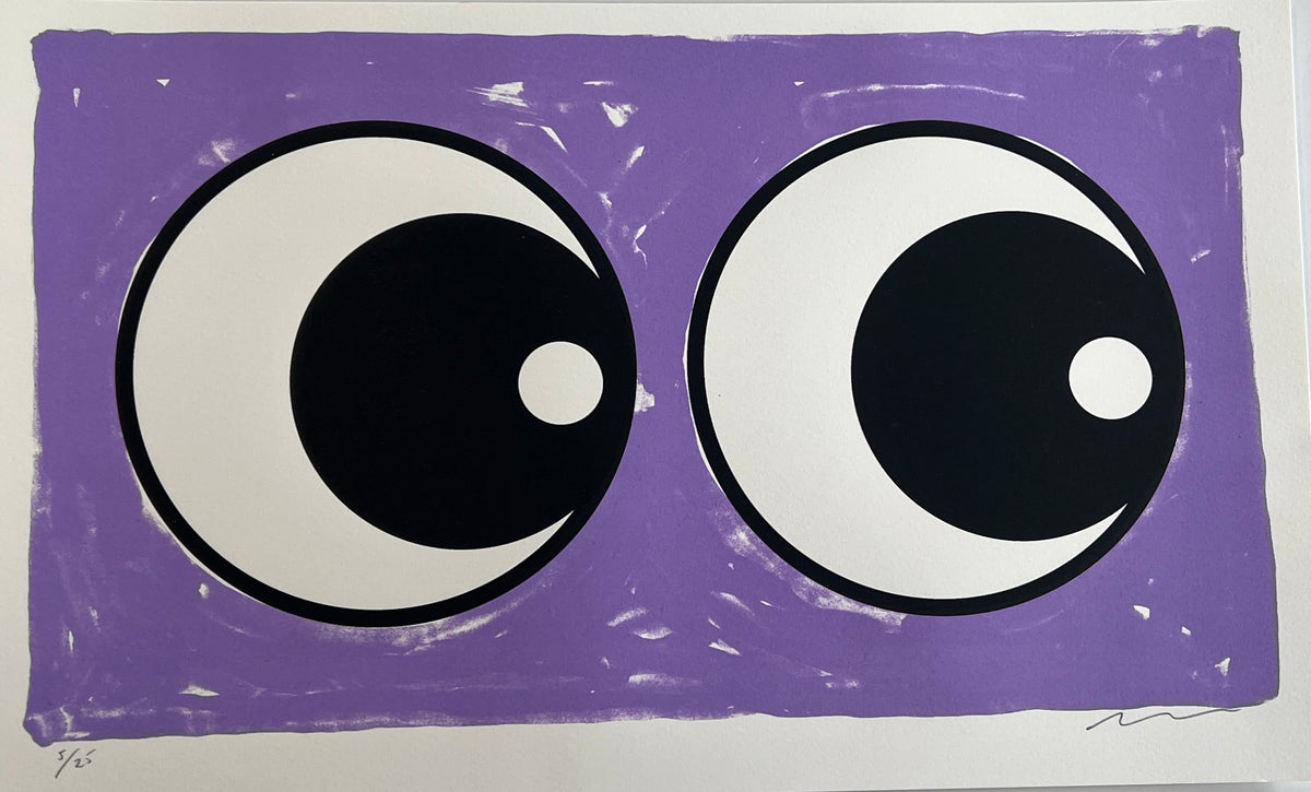 Making Eyes Across The Room (Small) Lavender