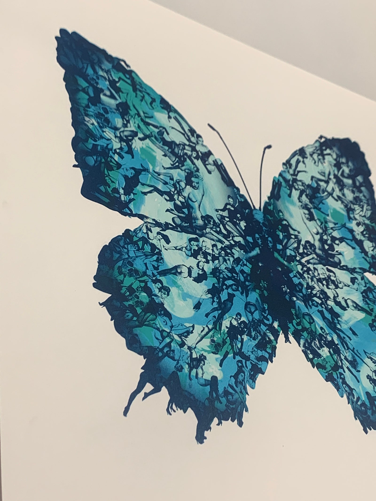 Deliverance Mono Screen Print 3 by Cassandra Yap, a original mono screen print - each print is hand painted on the silkscreen then printed to create a one off print from 2023