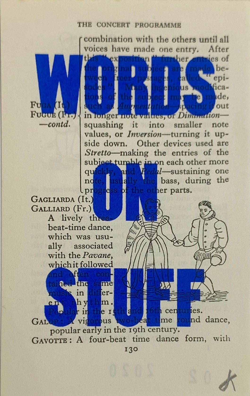 Words on Stuff 2 by James Kingman