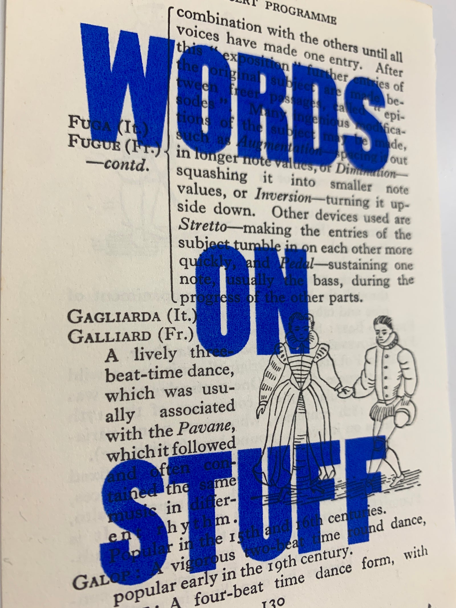 Words on Stuff 2 by James Kingman