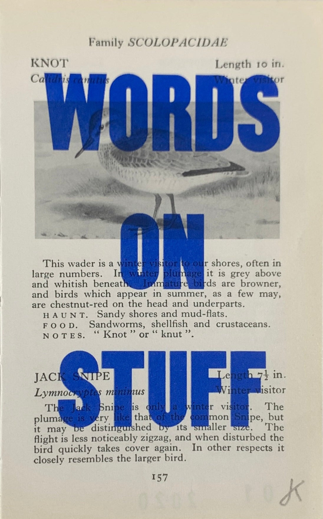 Words on Stuff 4 by James Kingman