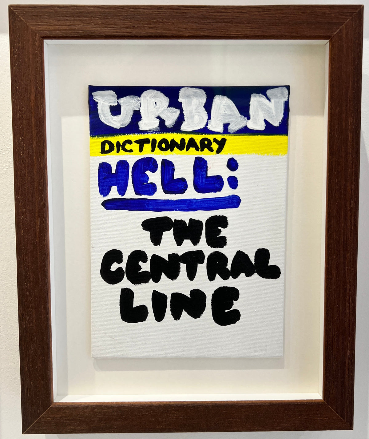 The Central Line (Framed)