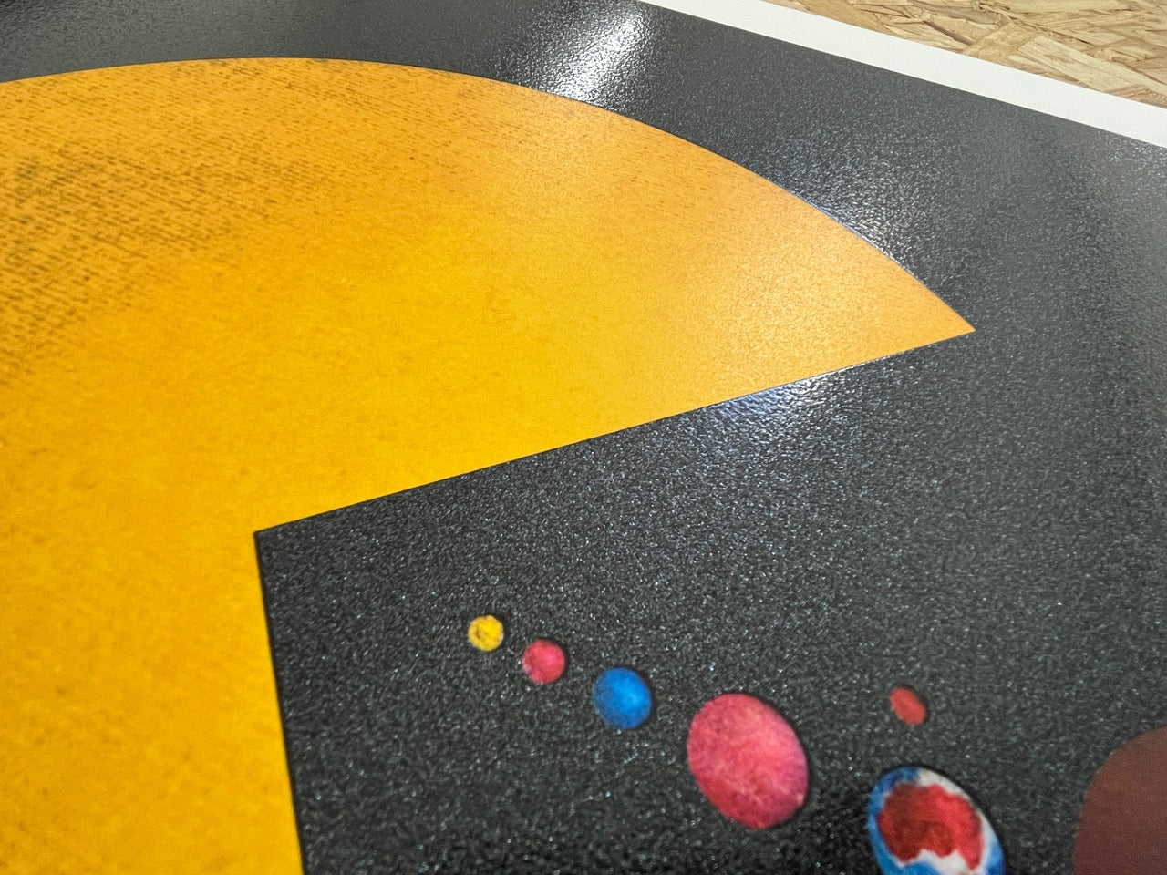 End Game by Joe Webb, a limited edition uv print with silkscreen glitter glaze on 410 gsm somerset satin paper from 2022