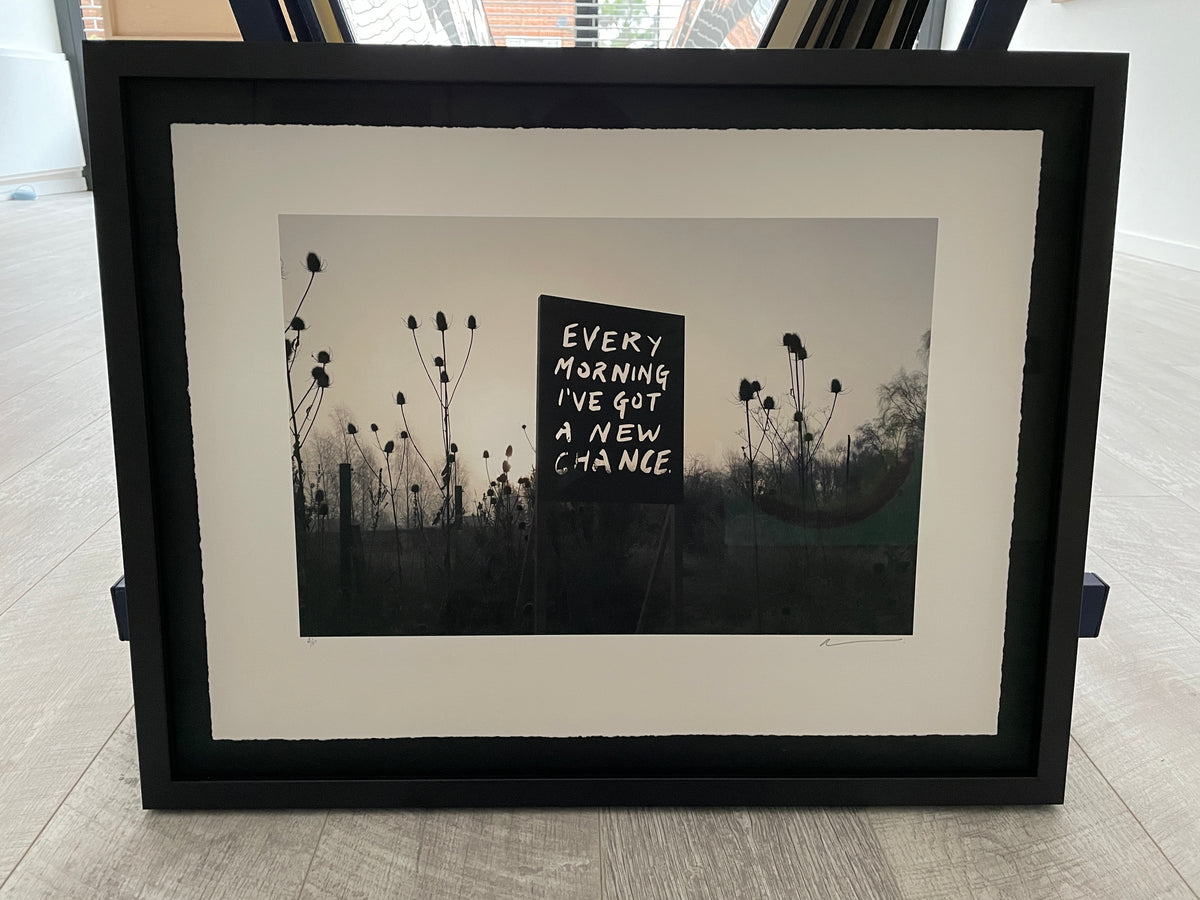 Every Morning I&#39;ve Got A New Chance II - (Framed)