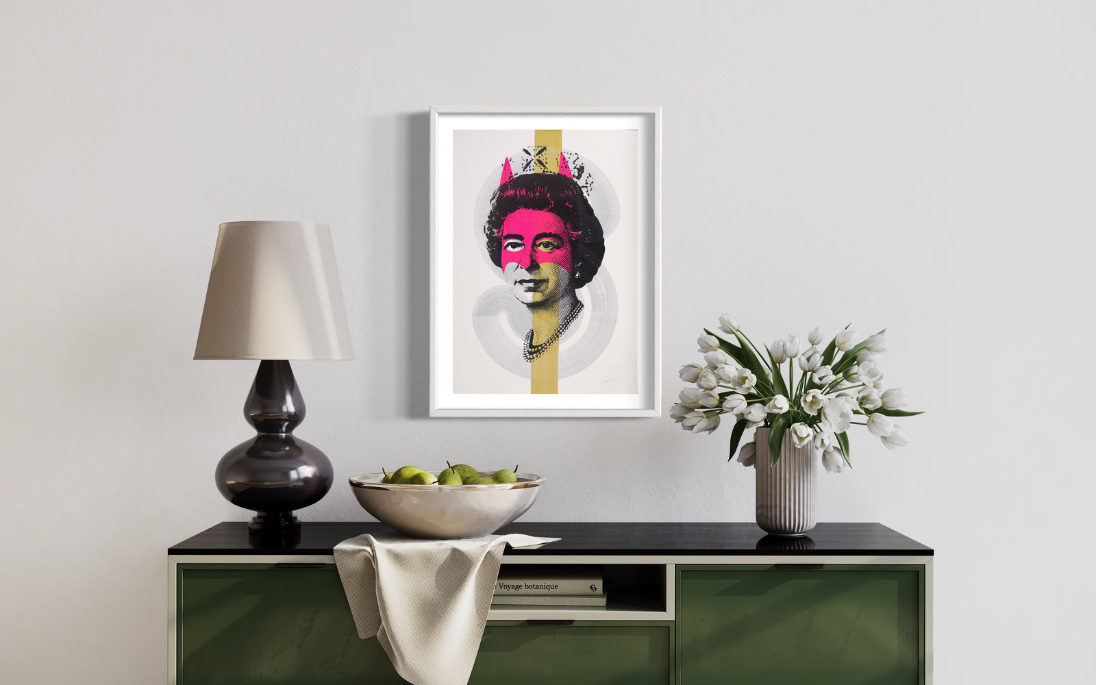 Richer Than Batman x Dave Towers by Heath Kane, a limited edition screenprint finished with gold leaf on 310gsm southbank coarse paper from 2021