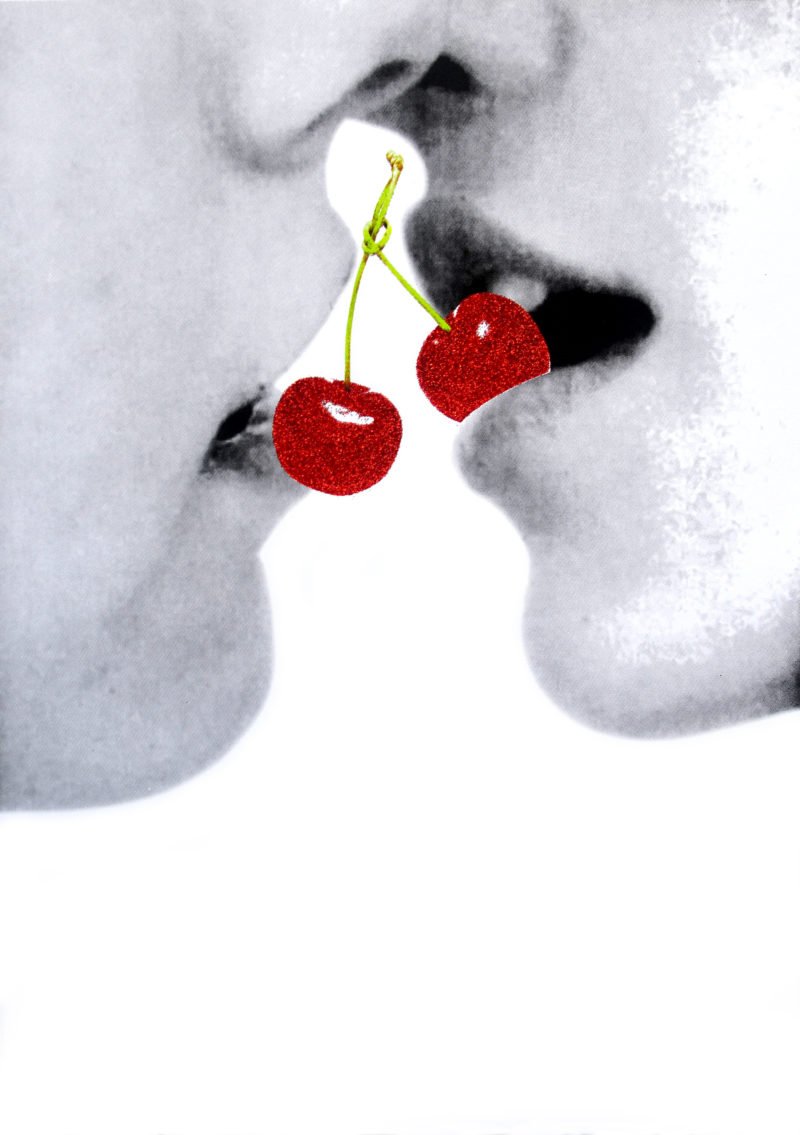 Inseparable by Cassandra Yap, a limited edition 3 colour screen print gf smith naturalis 330gsm paper  from 2020