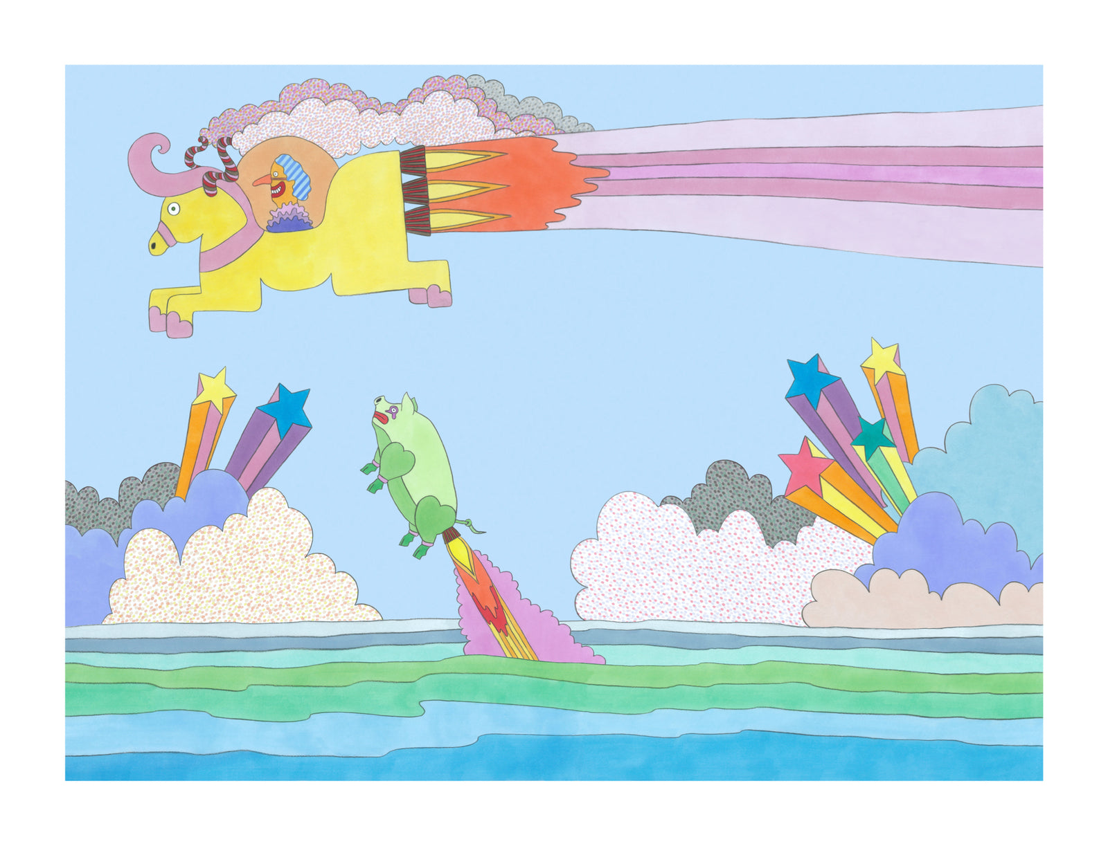 La Fusee Cochon by Boogaloo Stu