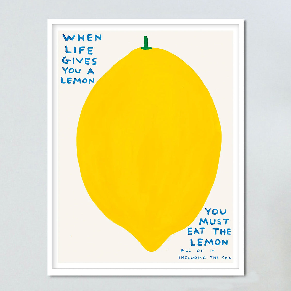 When Life Gives You A Lemon