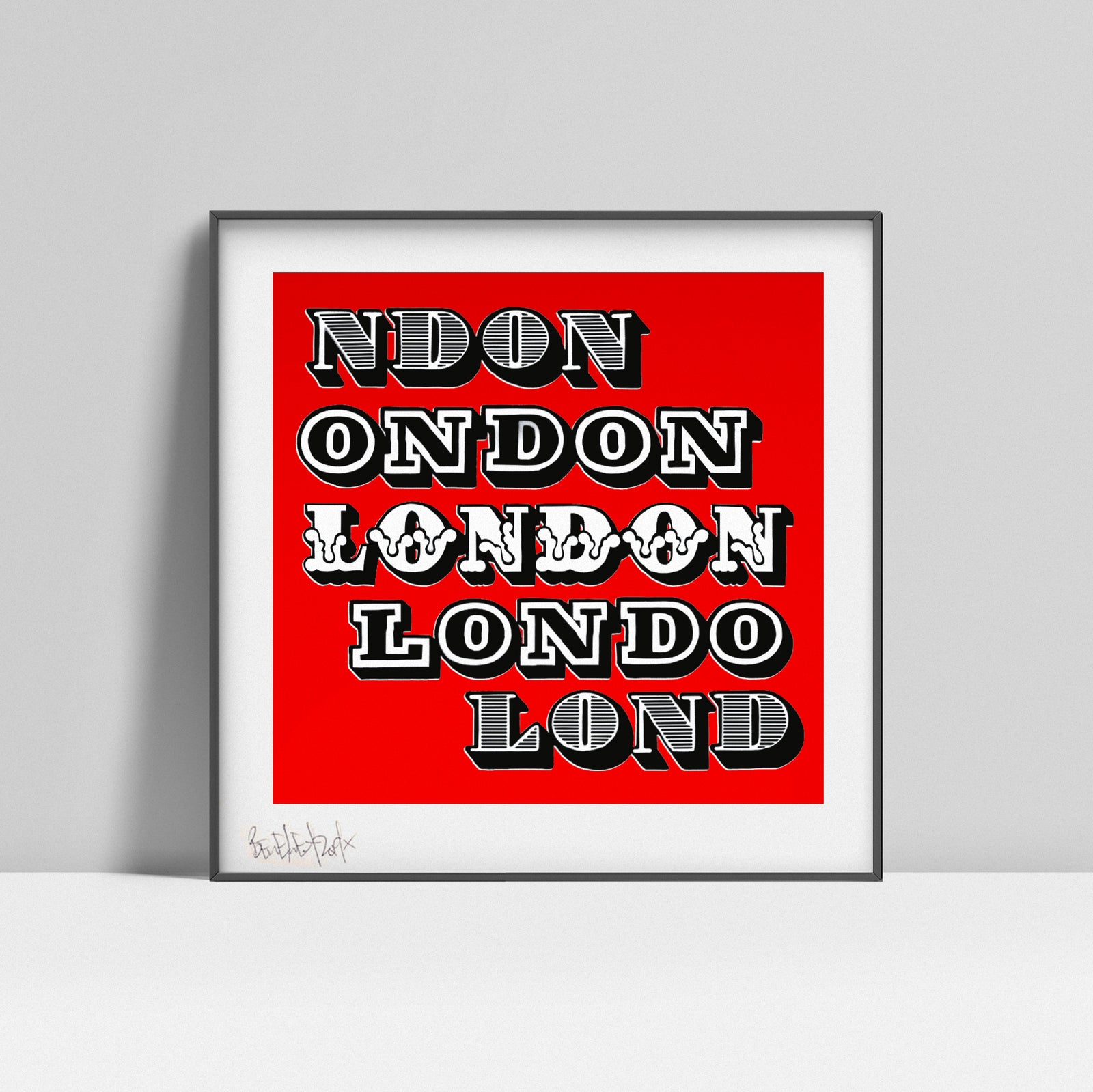 London by Ben Eine