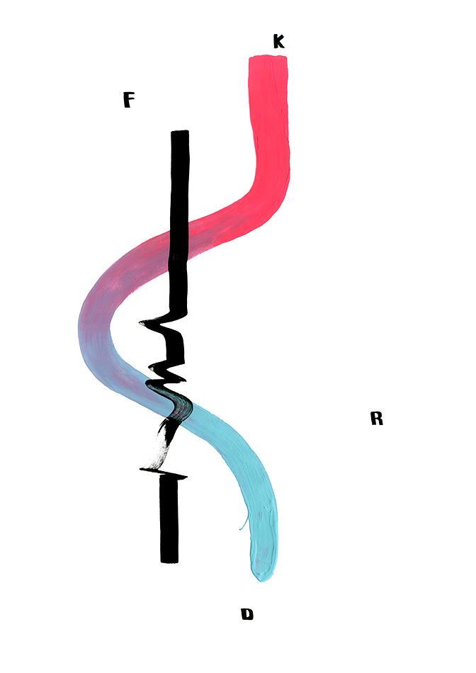 Subconscious Drawing 04 by Lizzie Lines