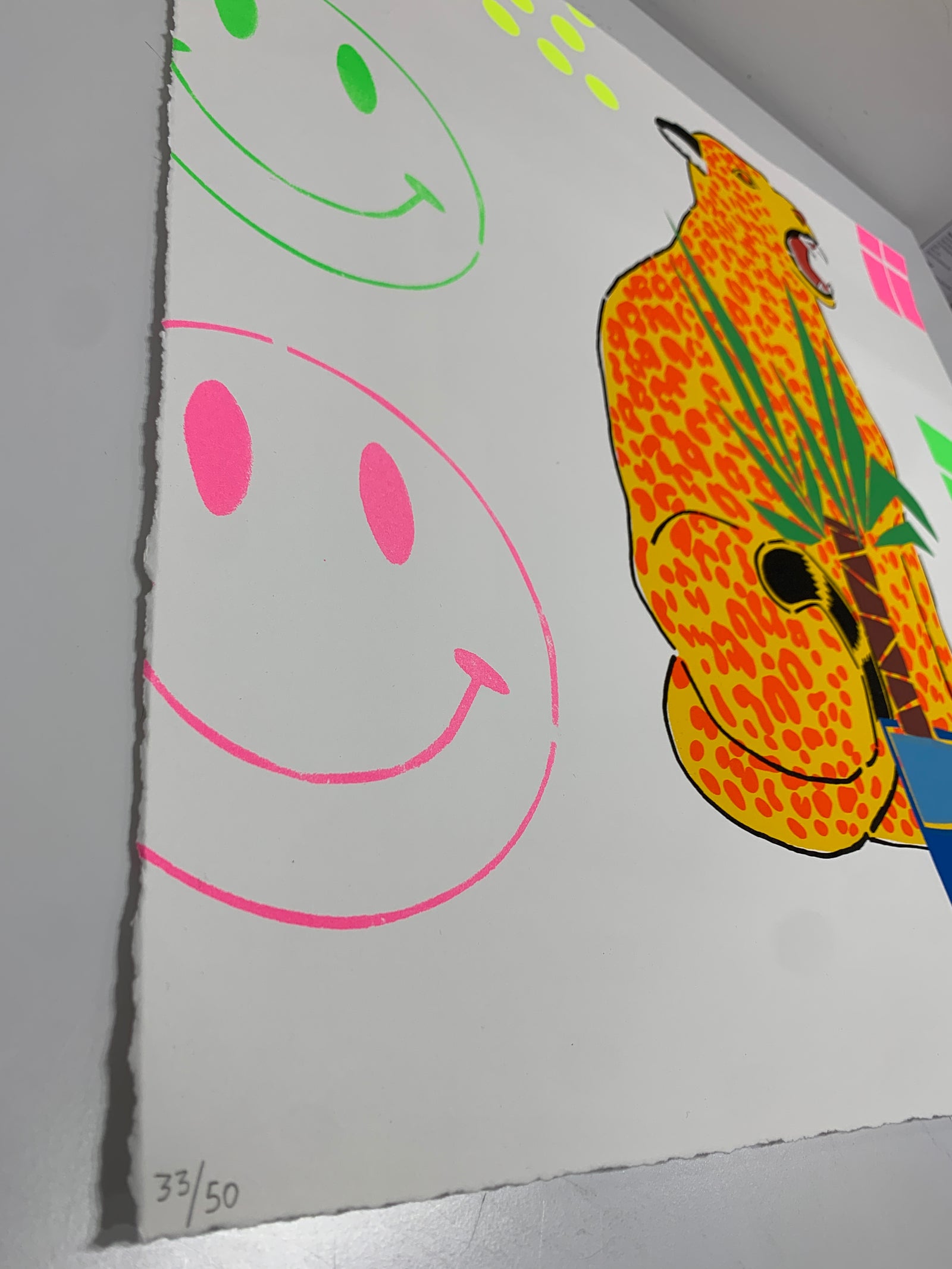 Porcelain Leopard & Yucca by Mew Welch