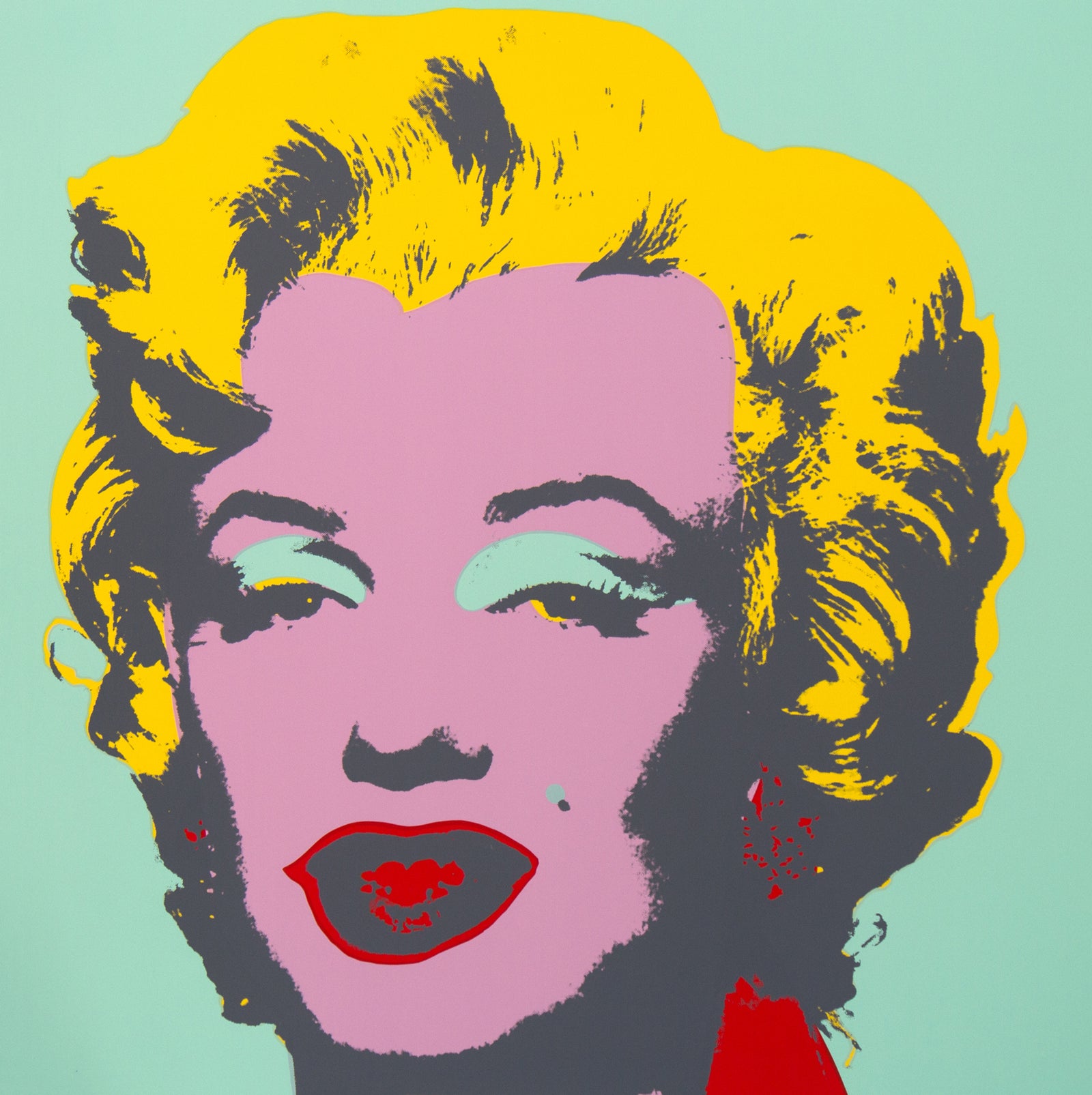 Marilyn 11:23 by Sunday B. Morning (Andy Warhol)