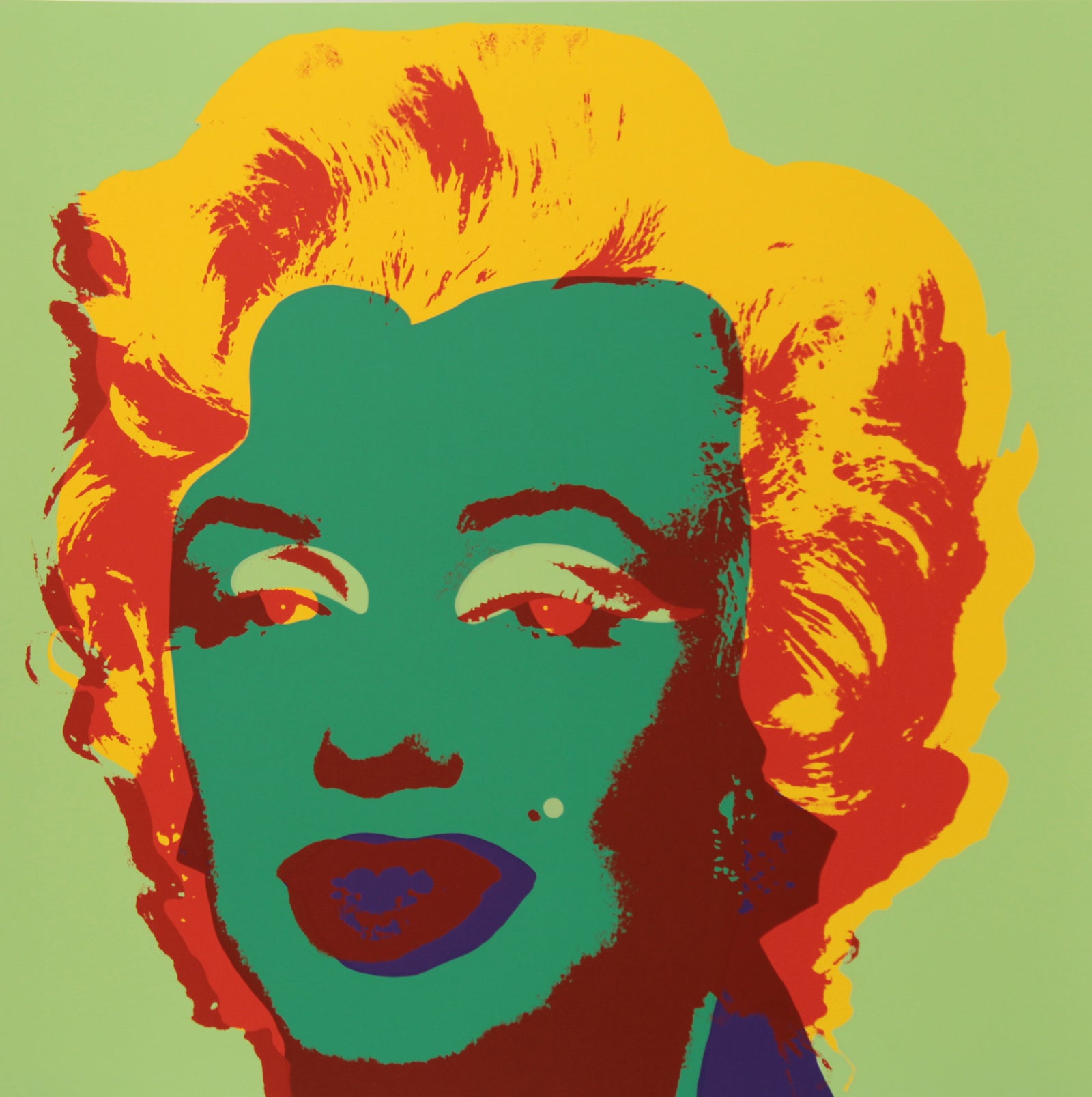 Marilyn 11:25 by Sunday B. Morning (Andy Warhol)