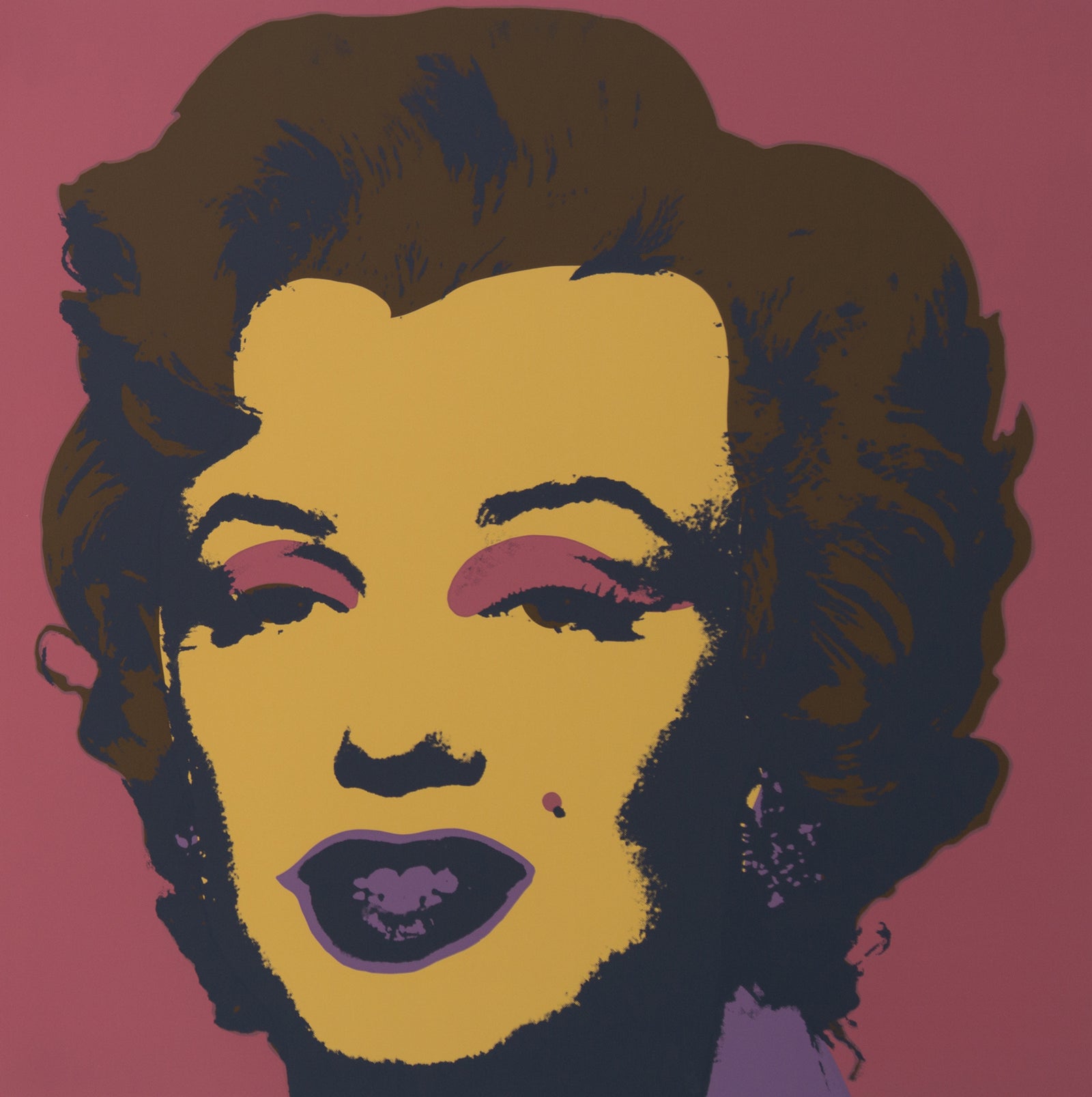 Marilyn 11:27 by Sunday B. Morning (Andy Warhol)