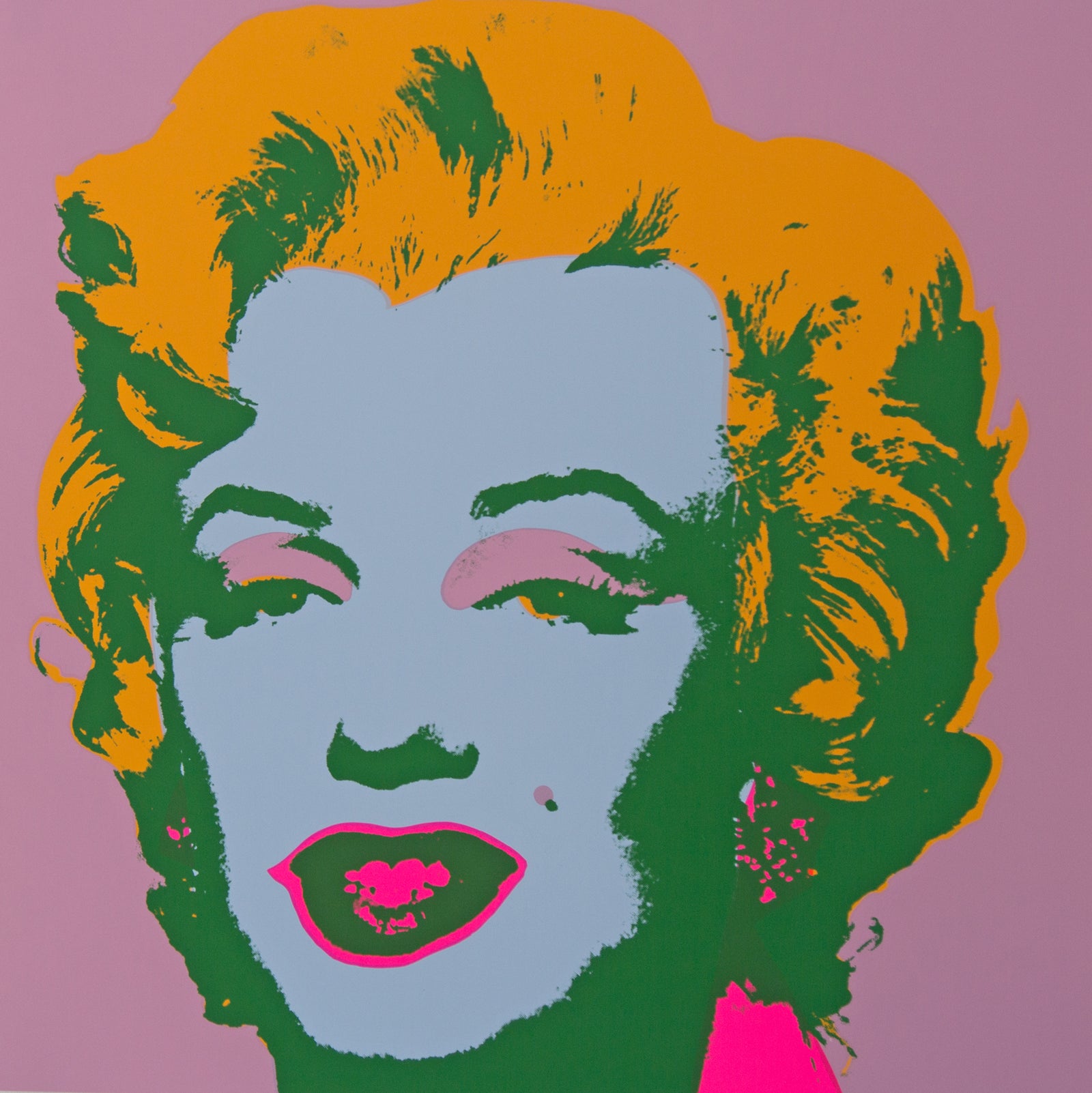 Marilyn 11:28 by Sunday B. Morning (Andy Warhol)