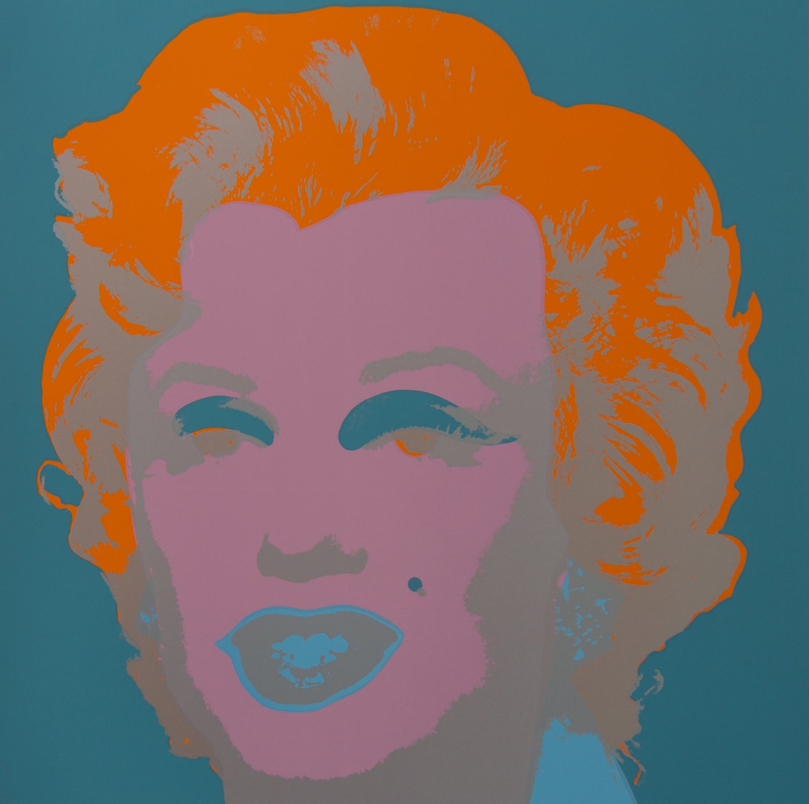 Marilyn 11:29 by Sunday B. Morning (Andy Warhol)