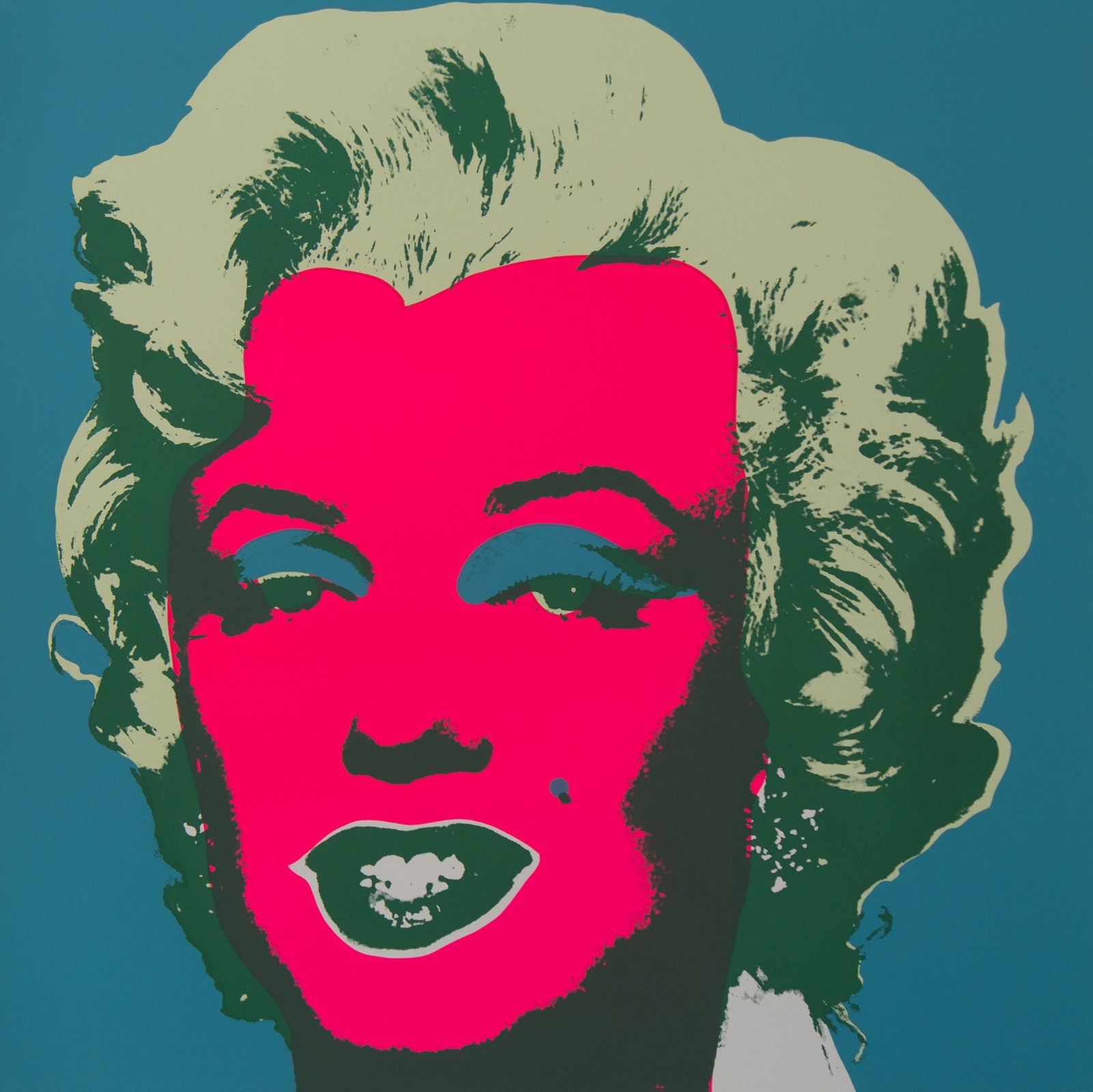 Marilyn 11:30 by Sunday B. Morning (Andy Warhol)