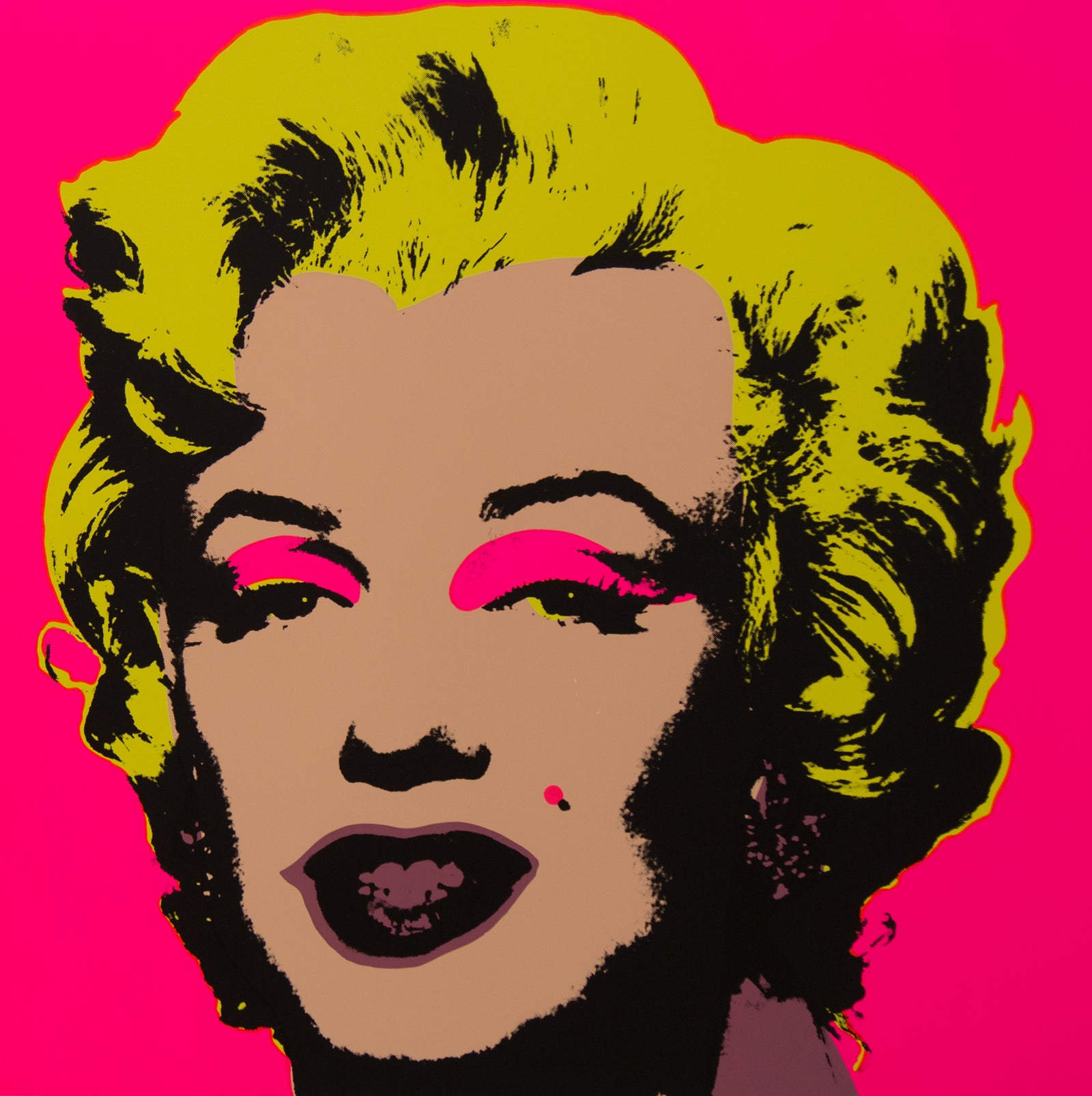 Marilyn 11:31 by Sunday B. Morning (Andy Warhol)
