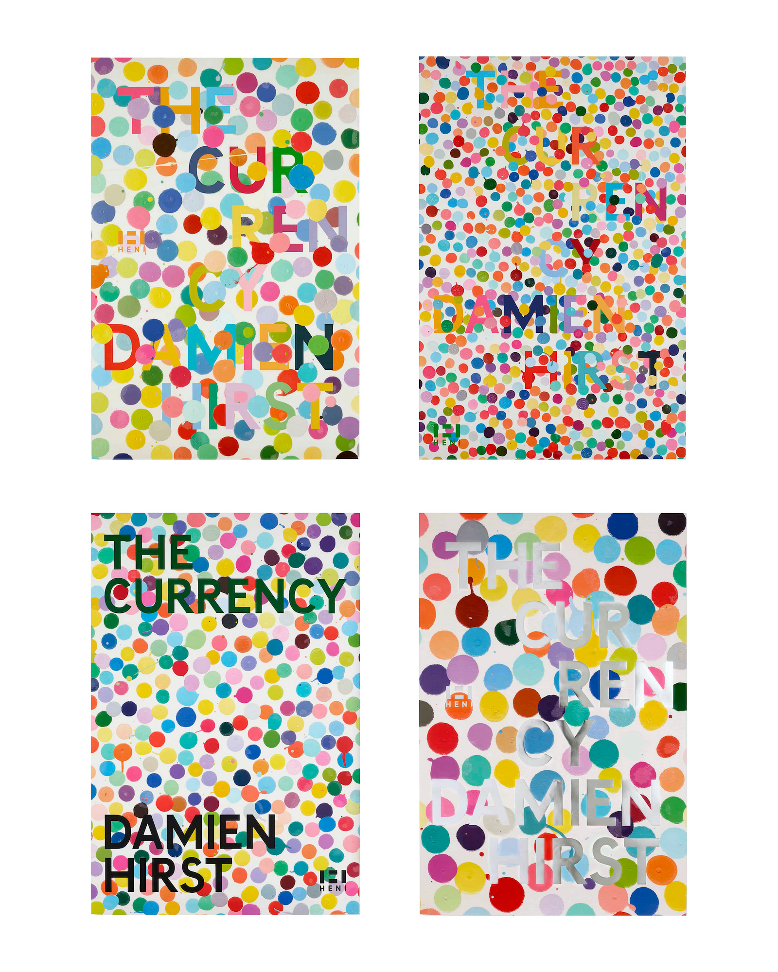 The Currency Posters (Framed) by Damien Hirst, a open edition high quality digital print on 170gsm poster paper from 2022