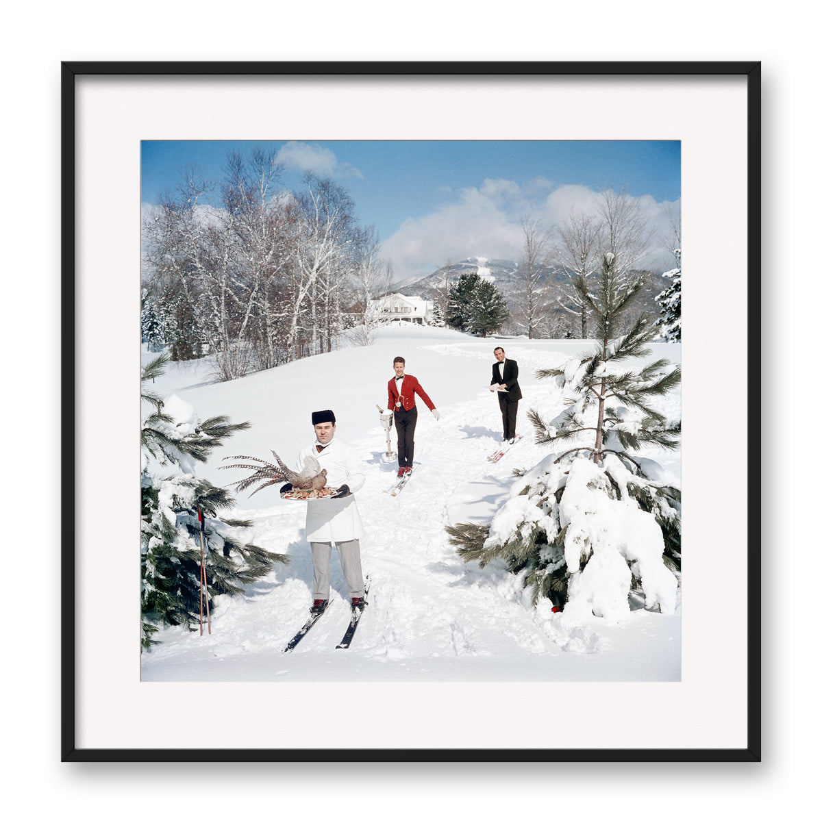 Skiing Waiters