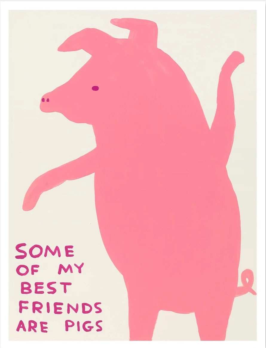 Some of My Best Friends Are Pigs by David Shrigley