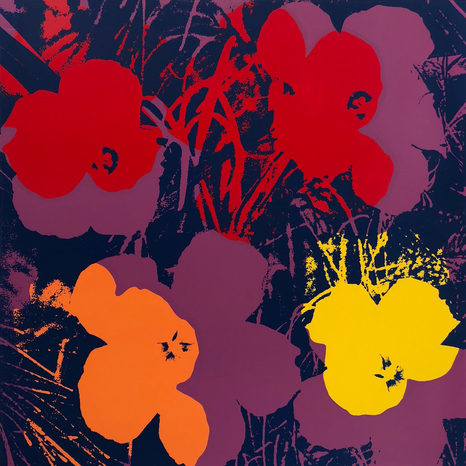 Flowers 11:66 by Sunday B. Morning (Andy Warhol)